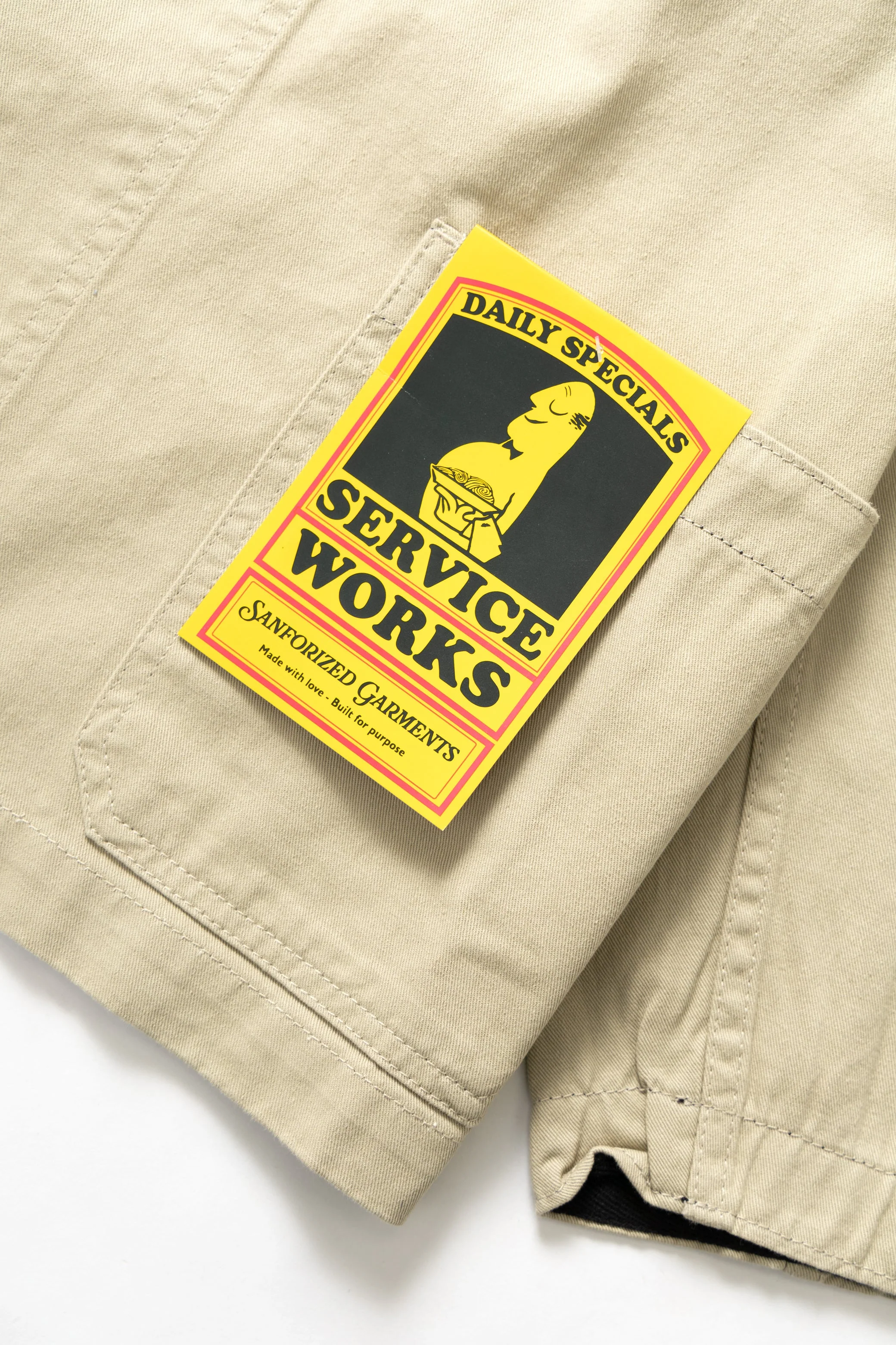 Service Works - Drill Server Suit Jacket - Khaki - Image 6