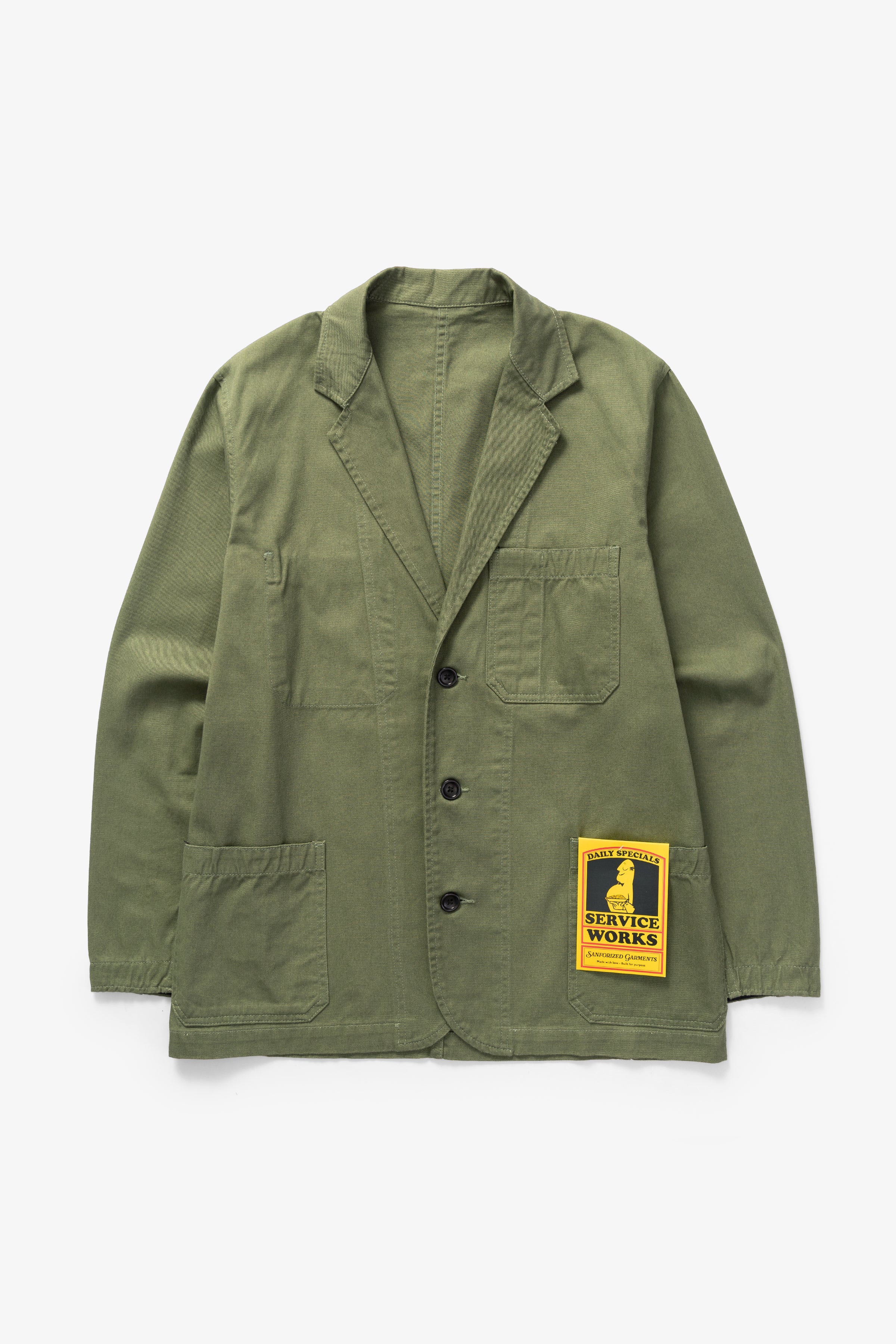 Service Works - Drill Server Suit Jacket - Olive