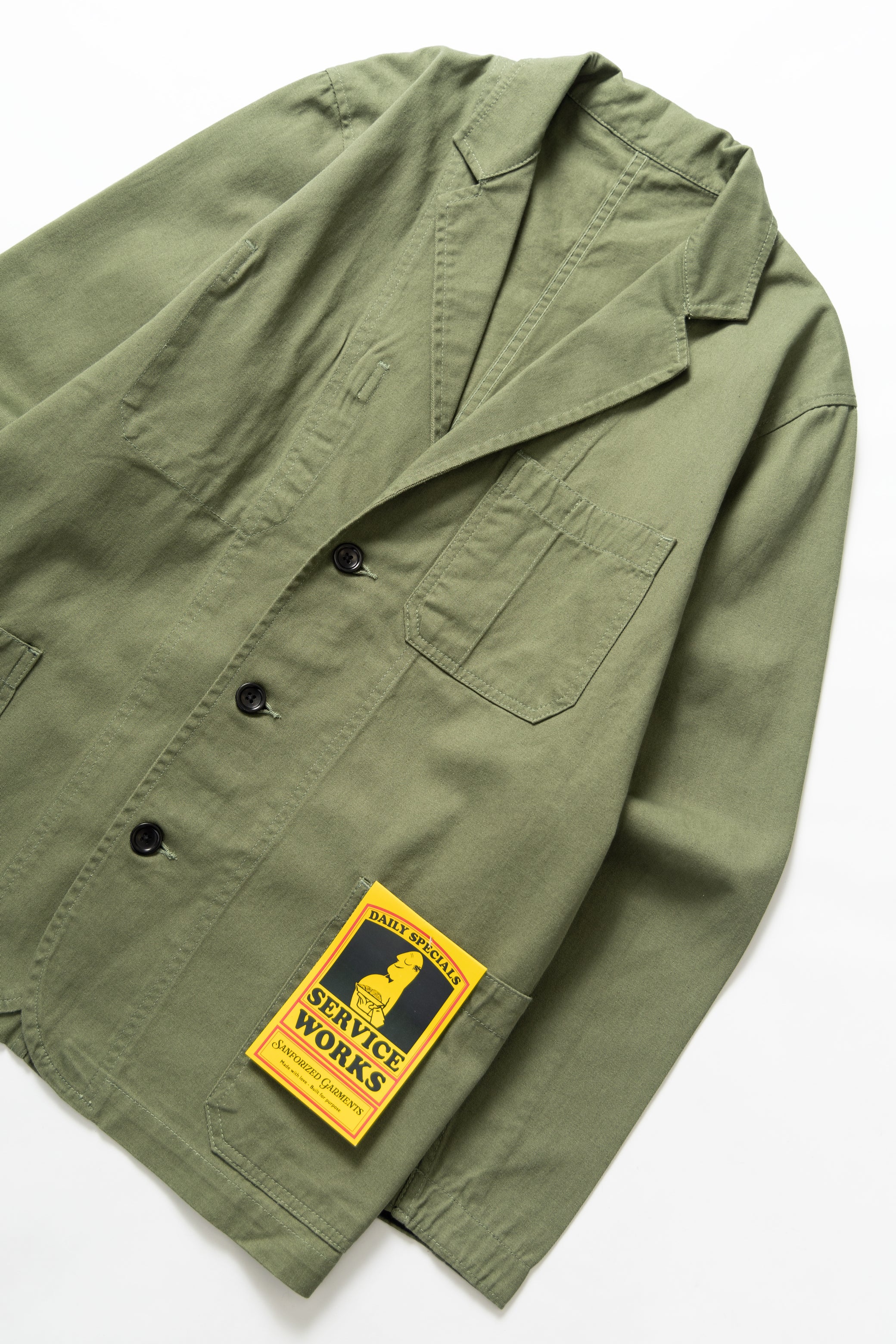 Service Works - Drill Server Suit Jacket - Olive - Image 2