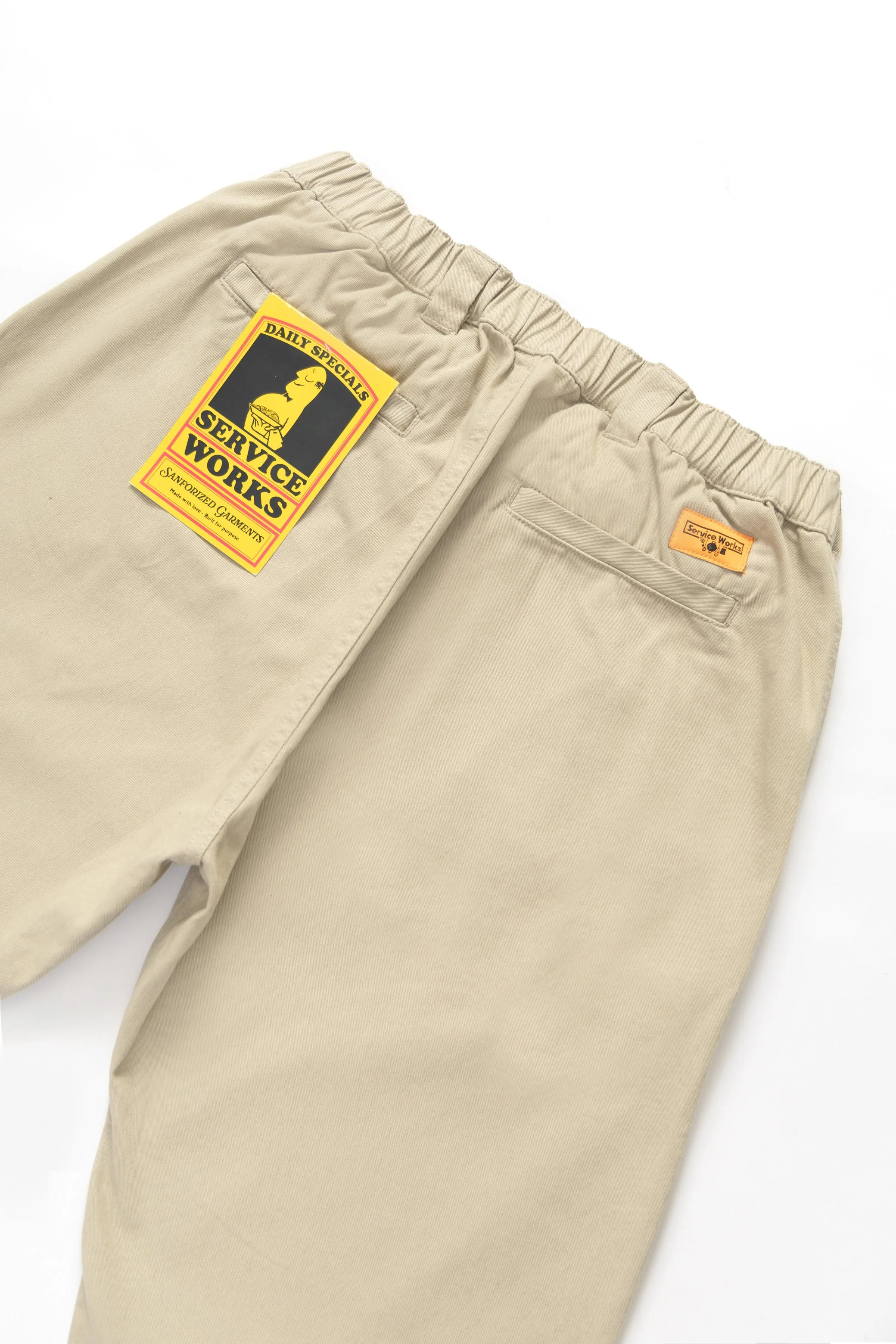 Service Works - Drill Waiters Pant - Khaki - Image 4