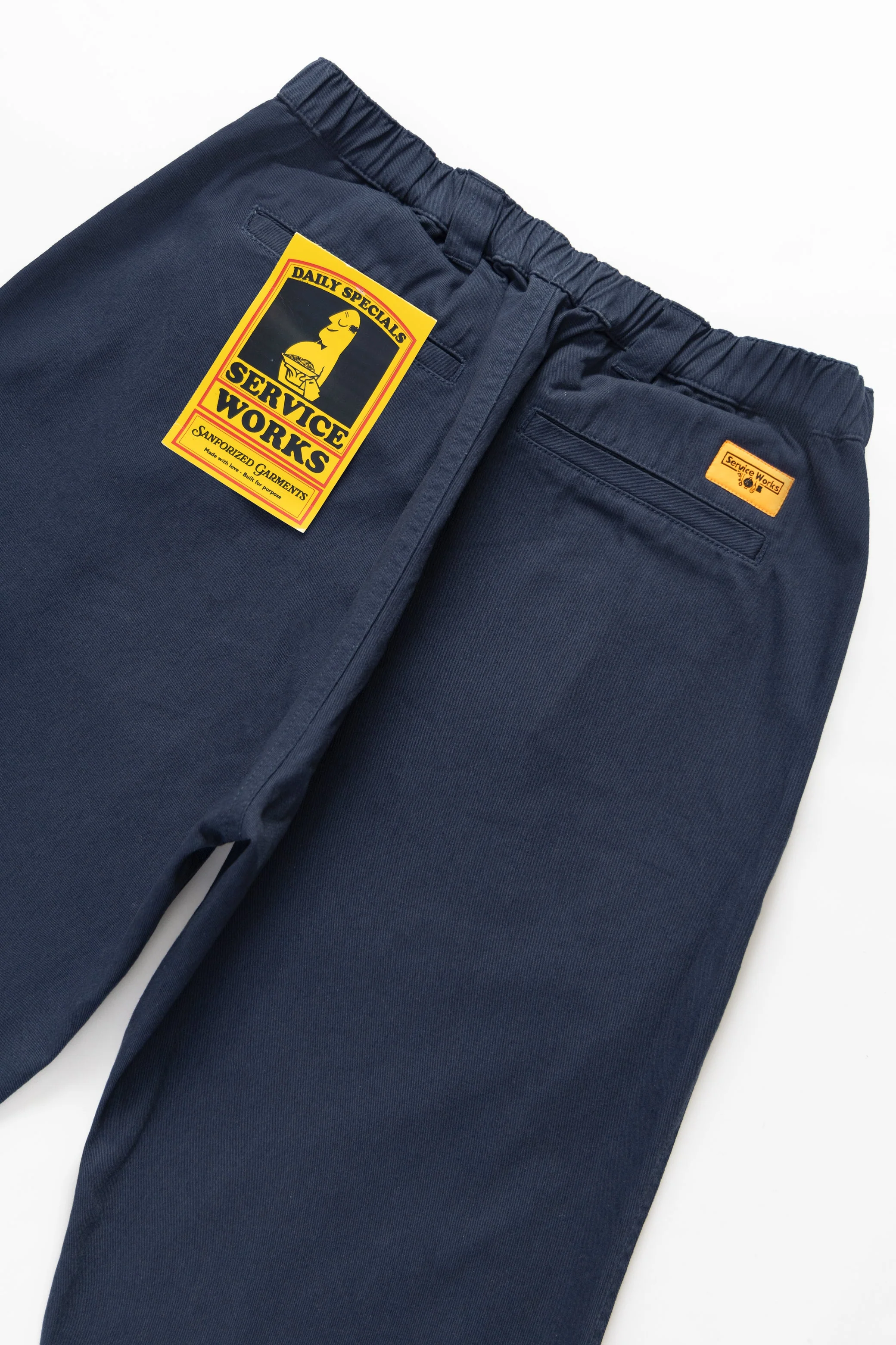 Service Works - Drill Waiters Pant - Navy - Image 4