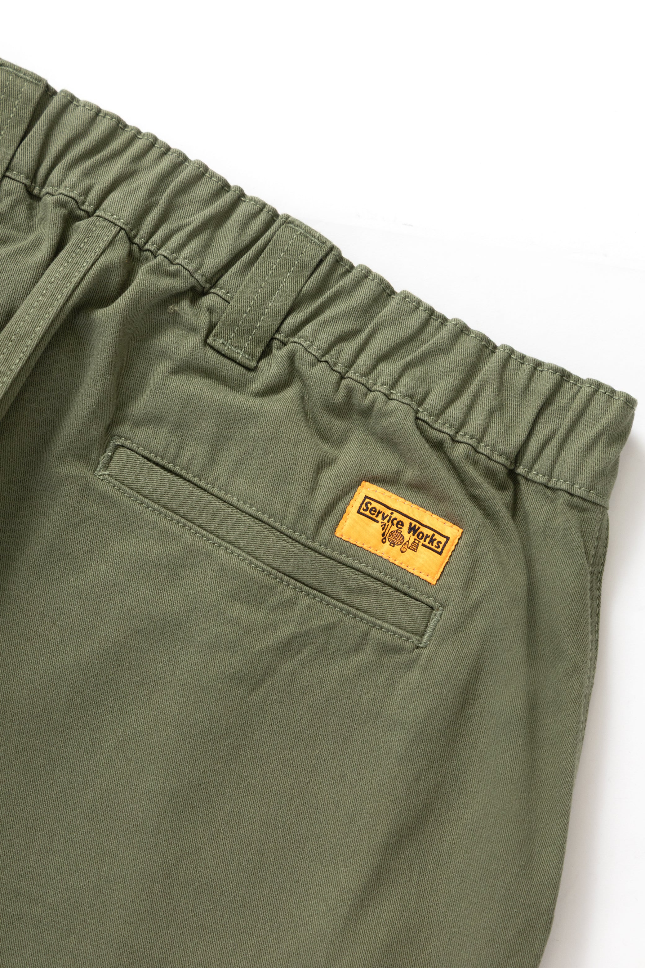 Service Works - Drill Waiters Pant - Olive - Image 6