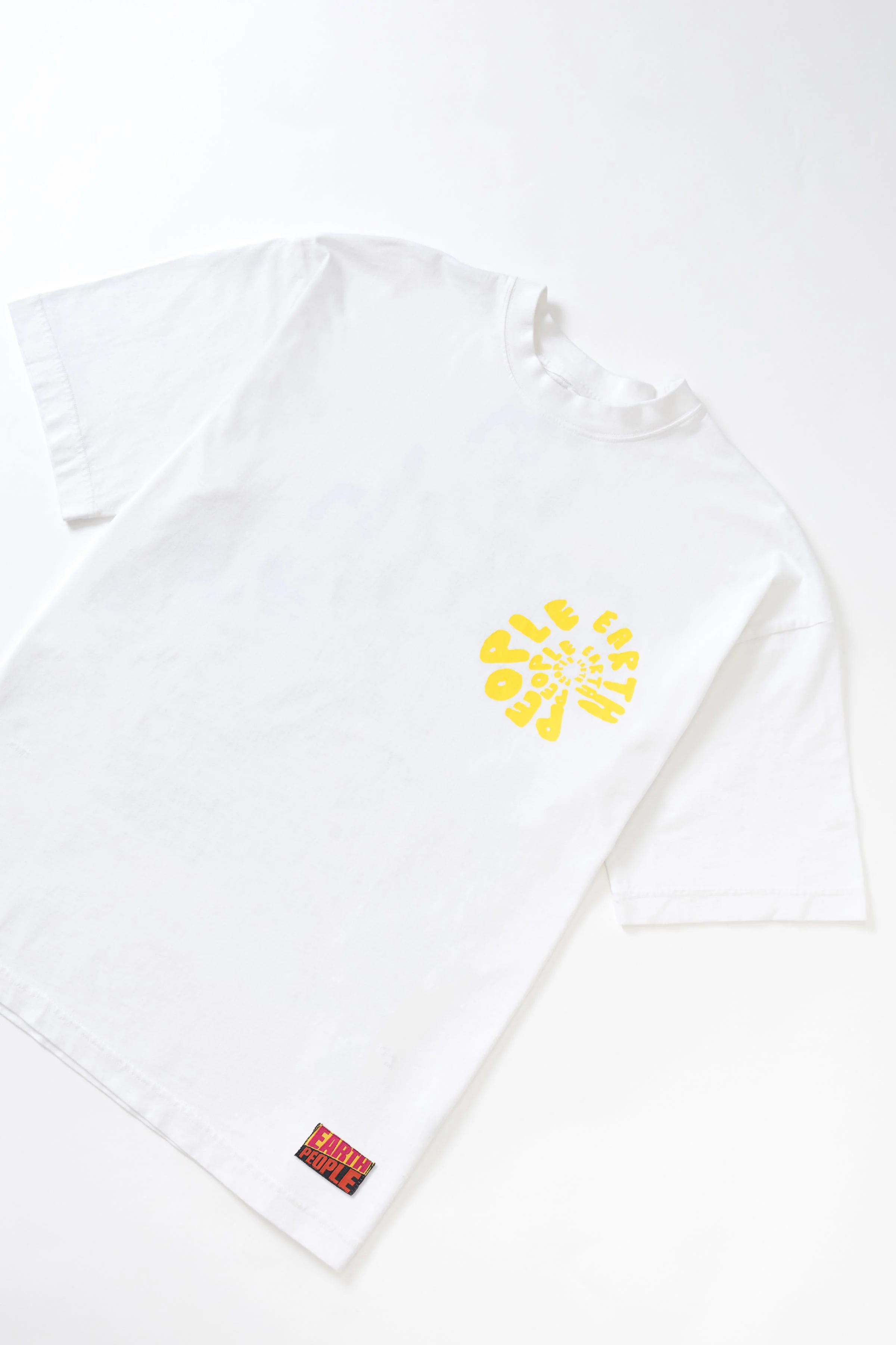 Earth People - Jazz Monkey Tee - White - Image 3