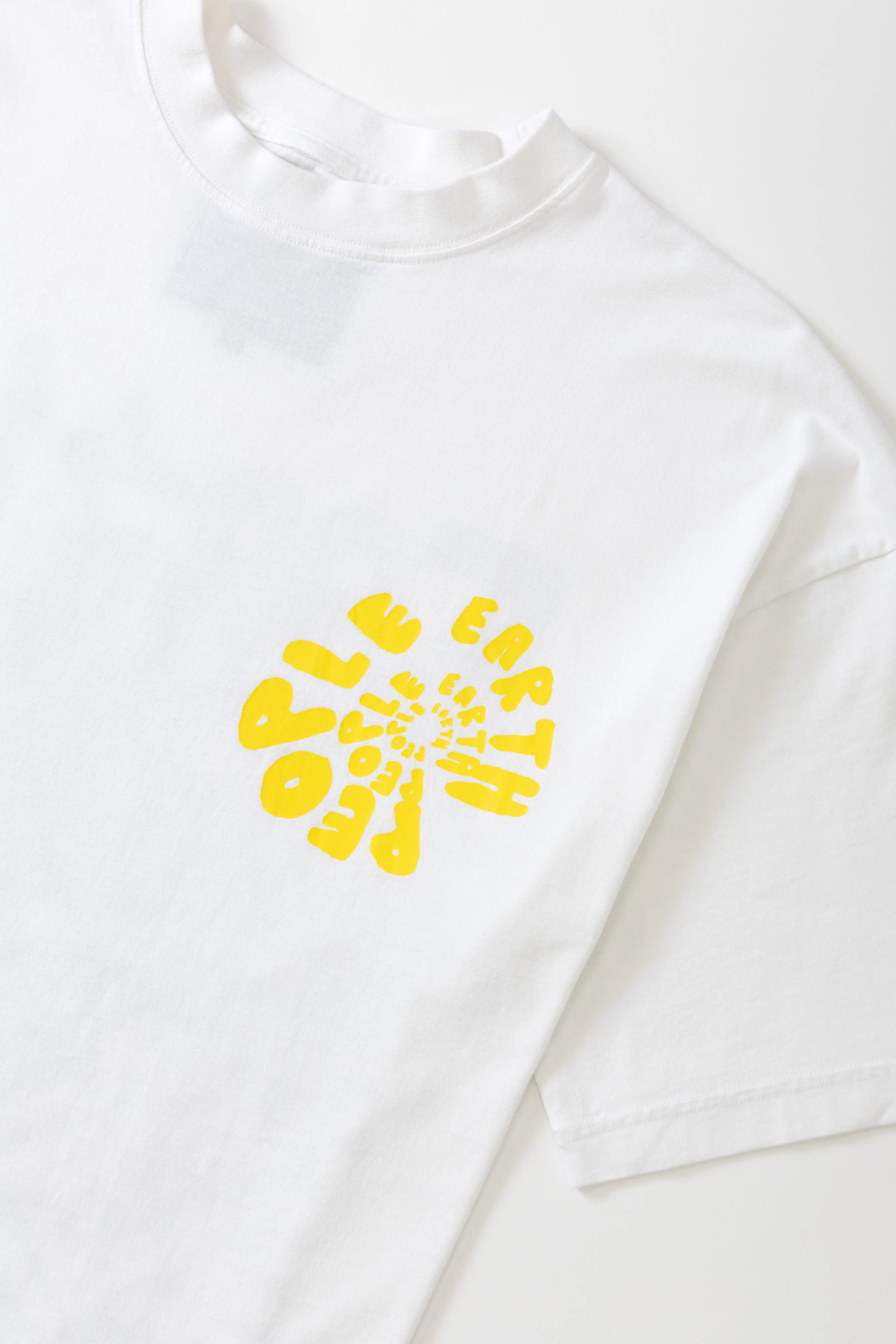 Earth People - Jazz Monkey Tee - White - Image 4