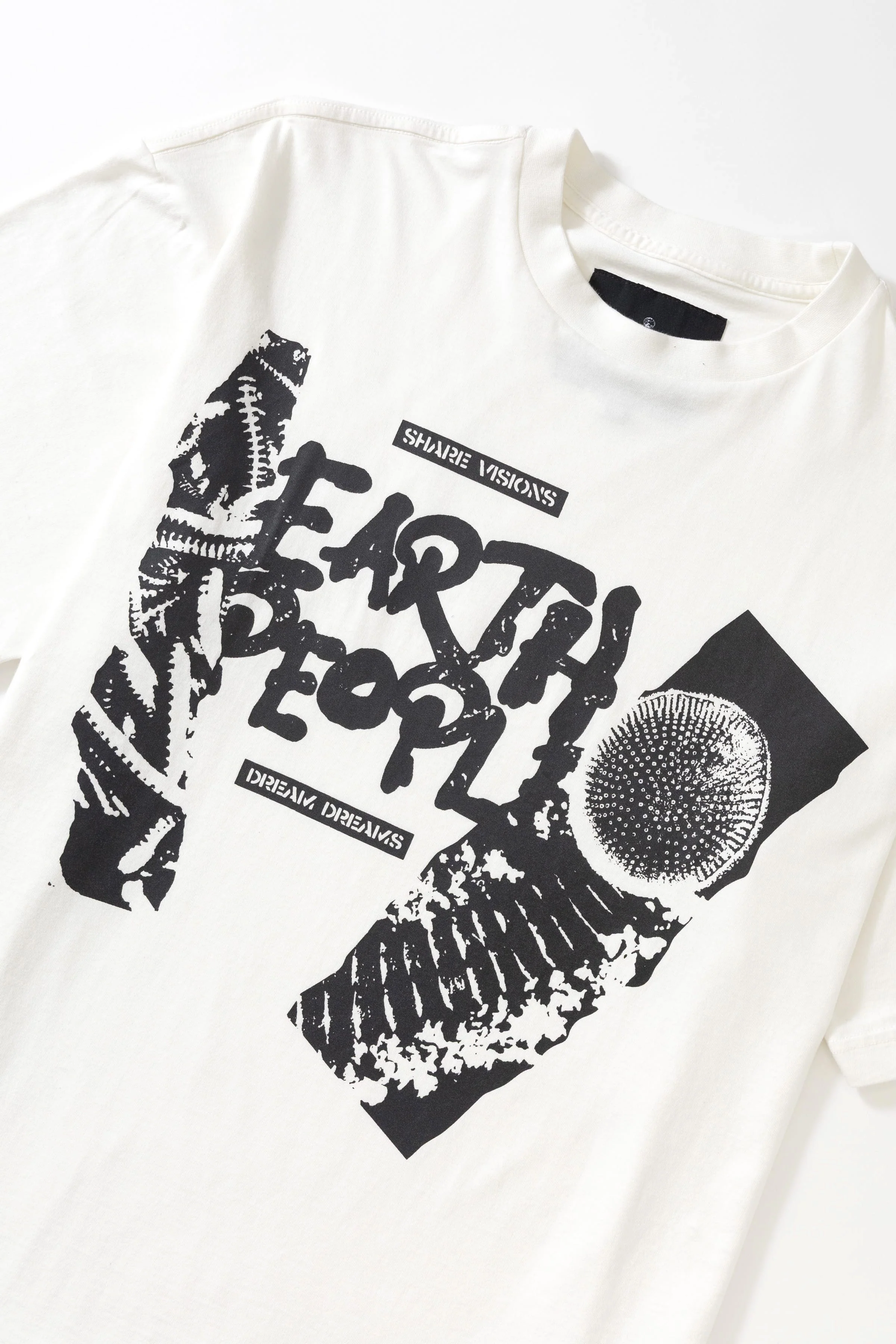 Earth People - Leech Tee - Off White - Image 4