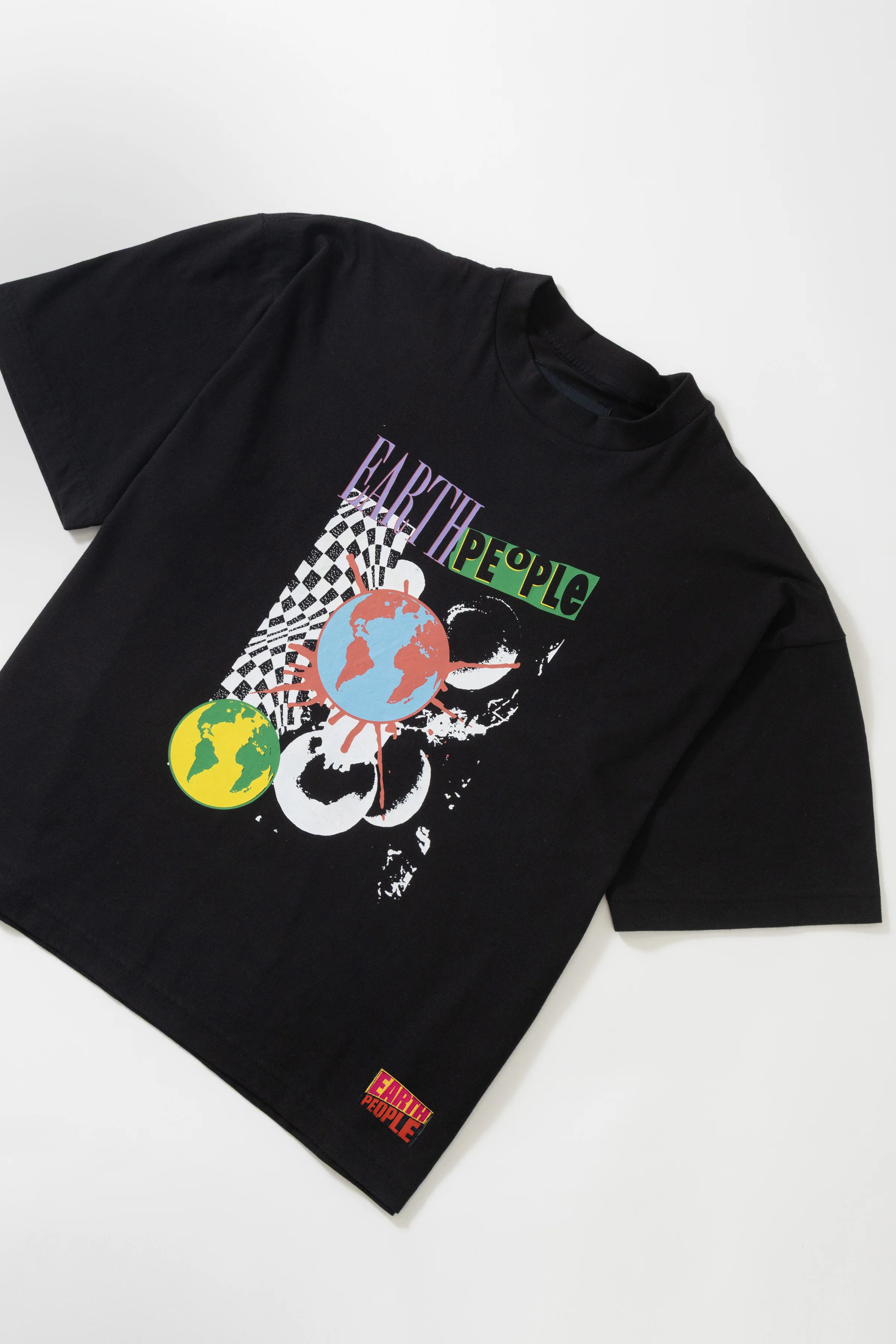 Earth People - Planet Tee - Black - Image 3