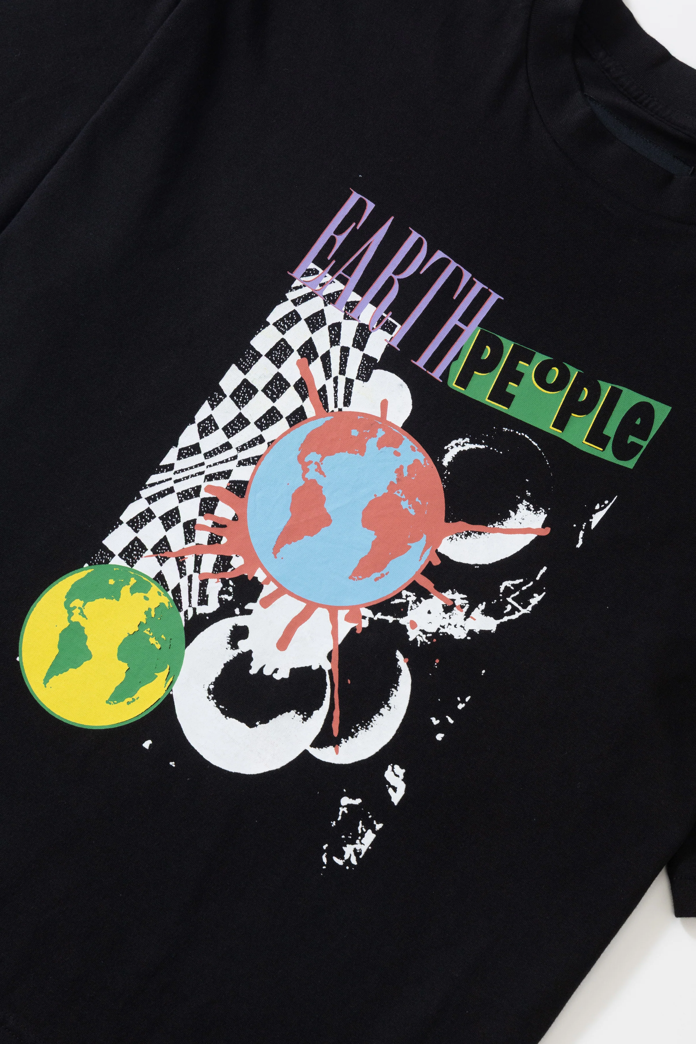 Earth People - Planet Tee - Black - Image 4
