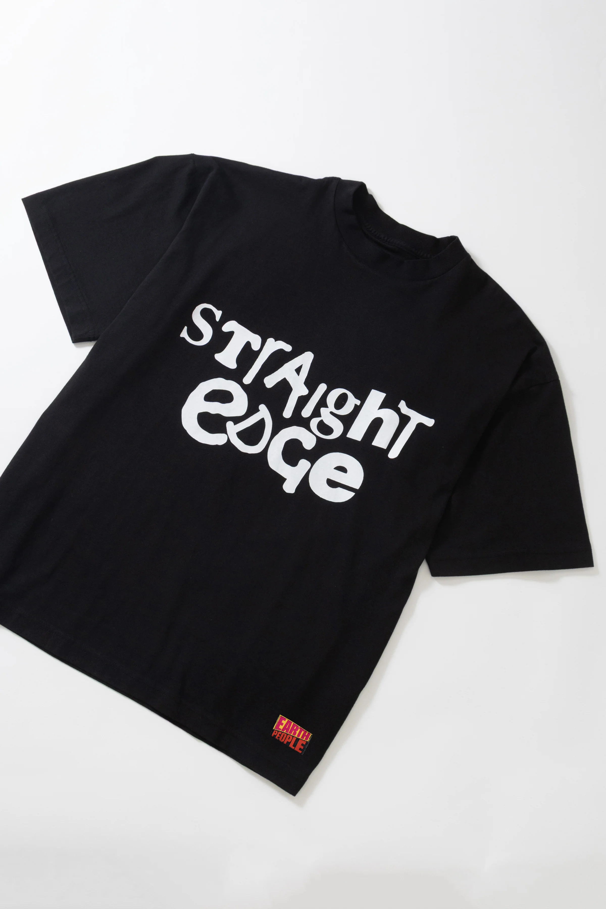 Earth People - Straight Tee - Black - Image 3