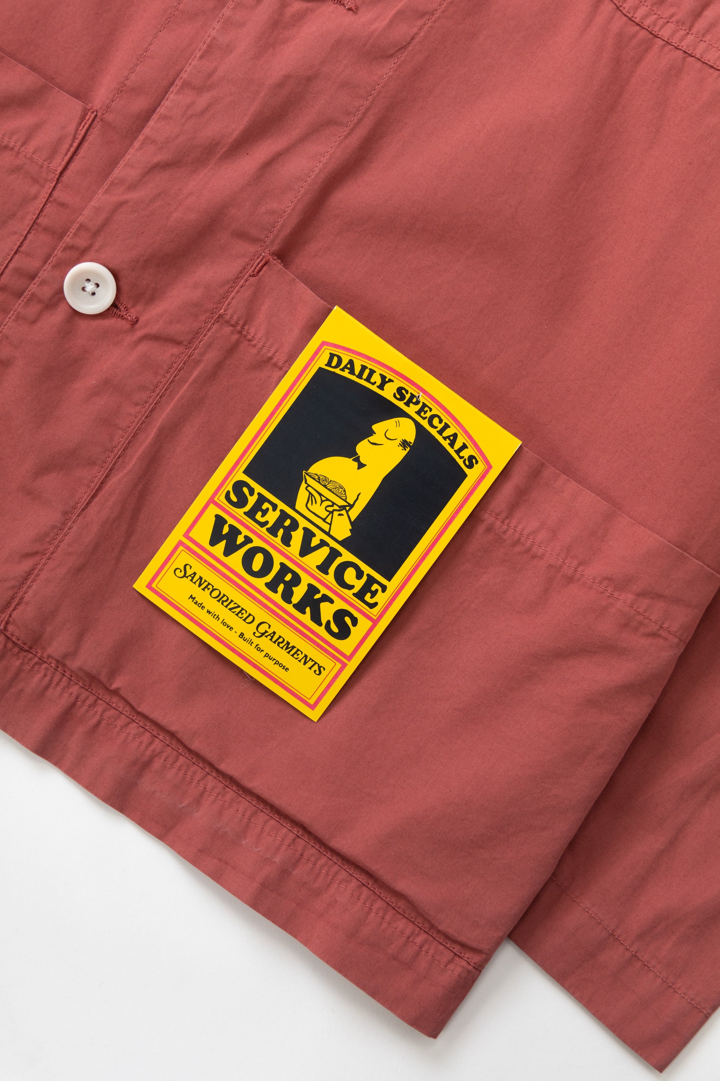 Service Works - Easy Chef Shirt - Clay - Image 5