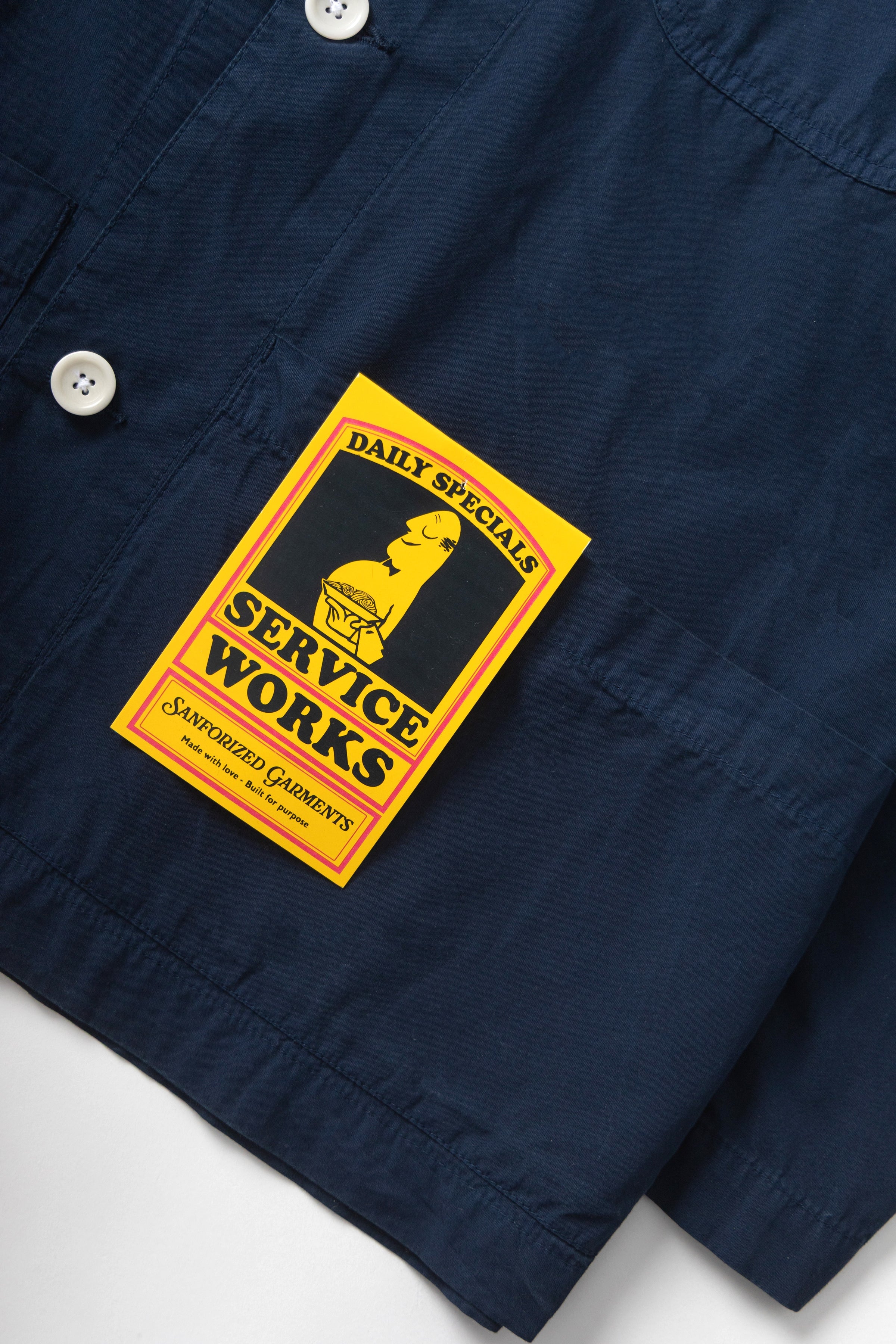 Service Works - Easy Chef Shirt - Navy - Image 4