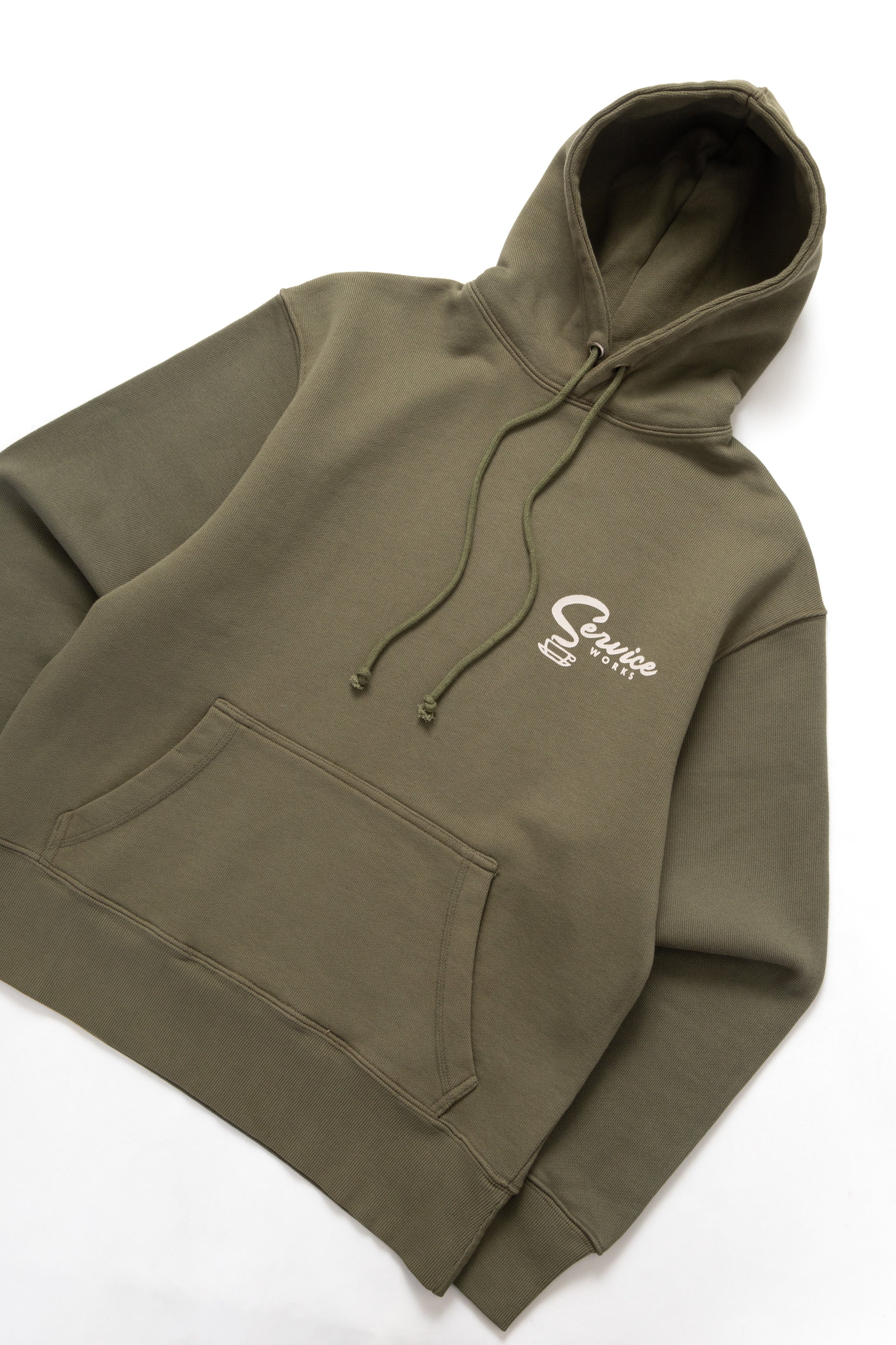 Service Works - Espresso Hoodie - Olive - Image 2