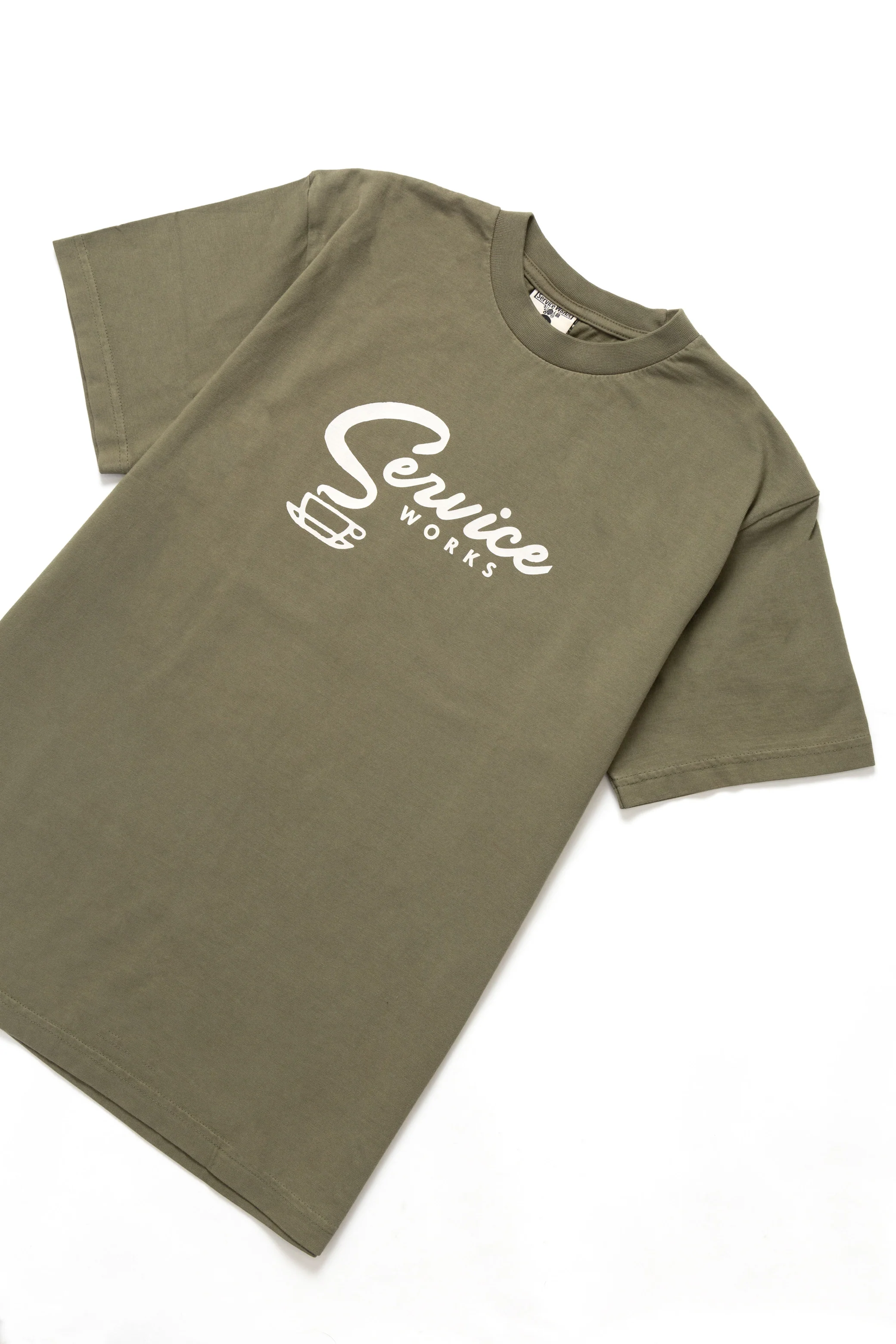 Service Works - Espresso Tee - Olive - Image 4