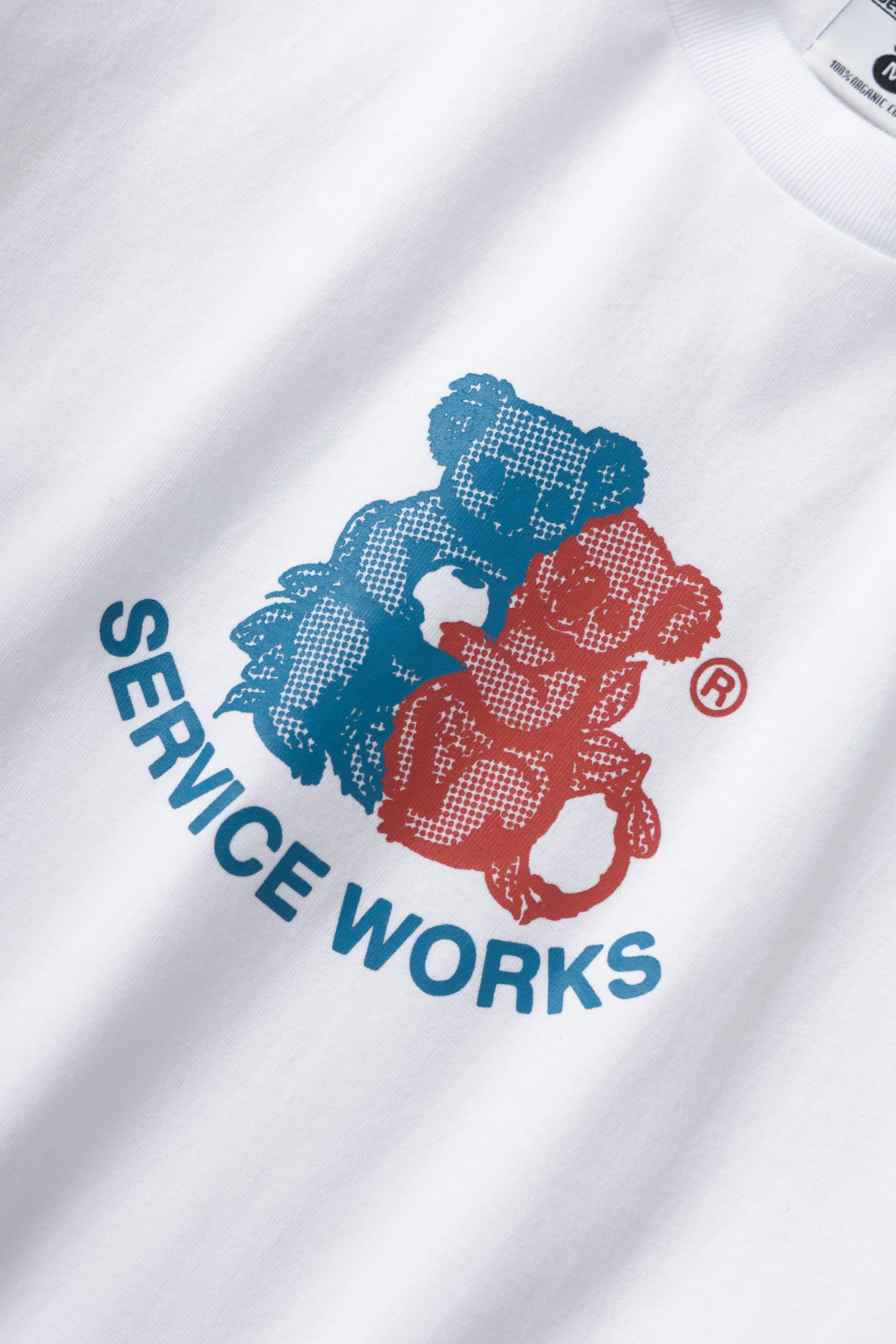 Service Works - Family Fruit Tee - White - Image 2