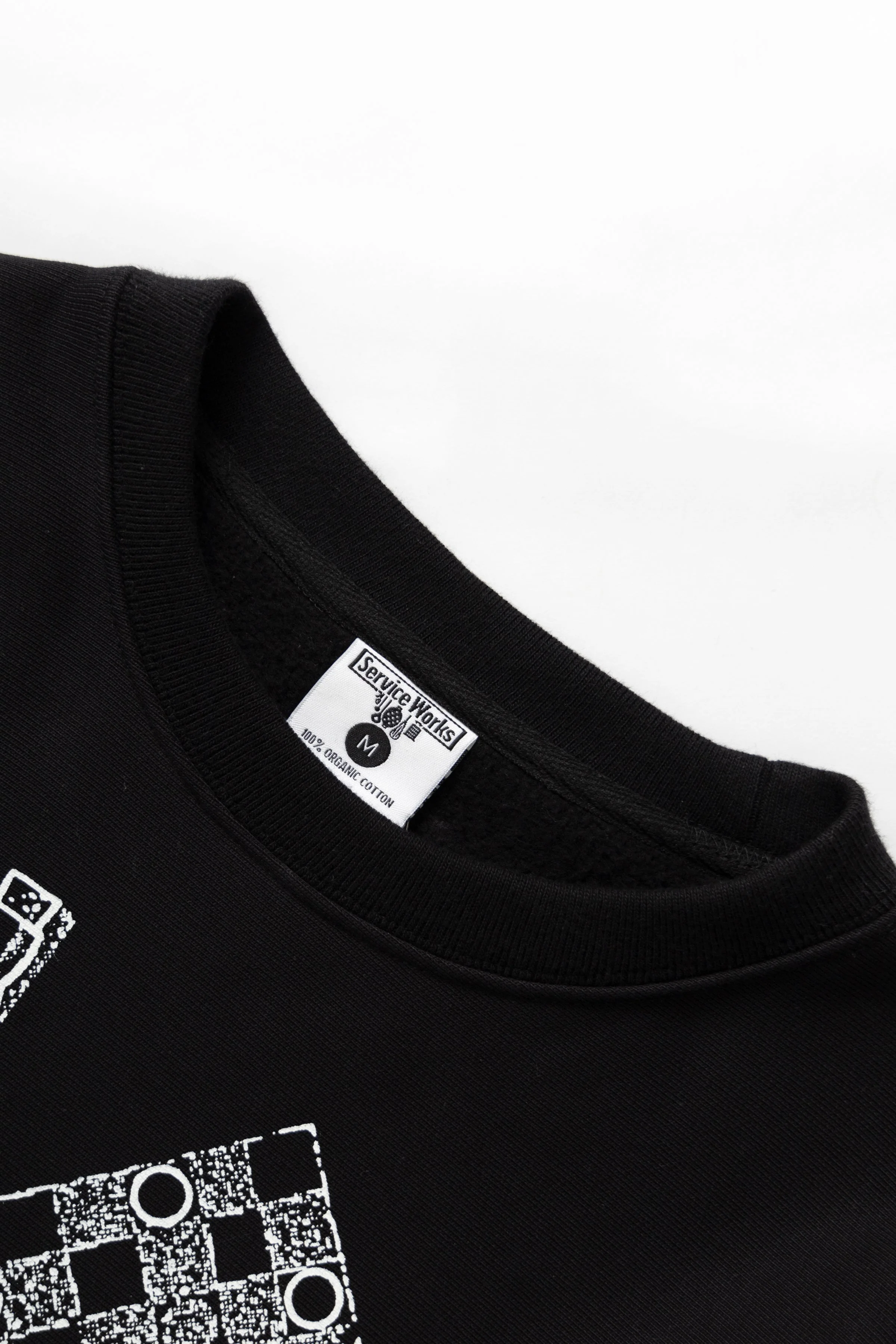 Service Works - Frequent Flyer Crewneck - Black - Image 5