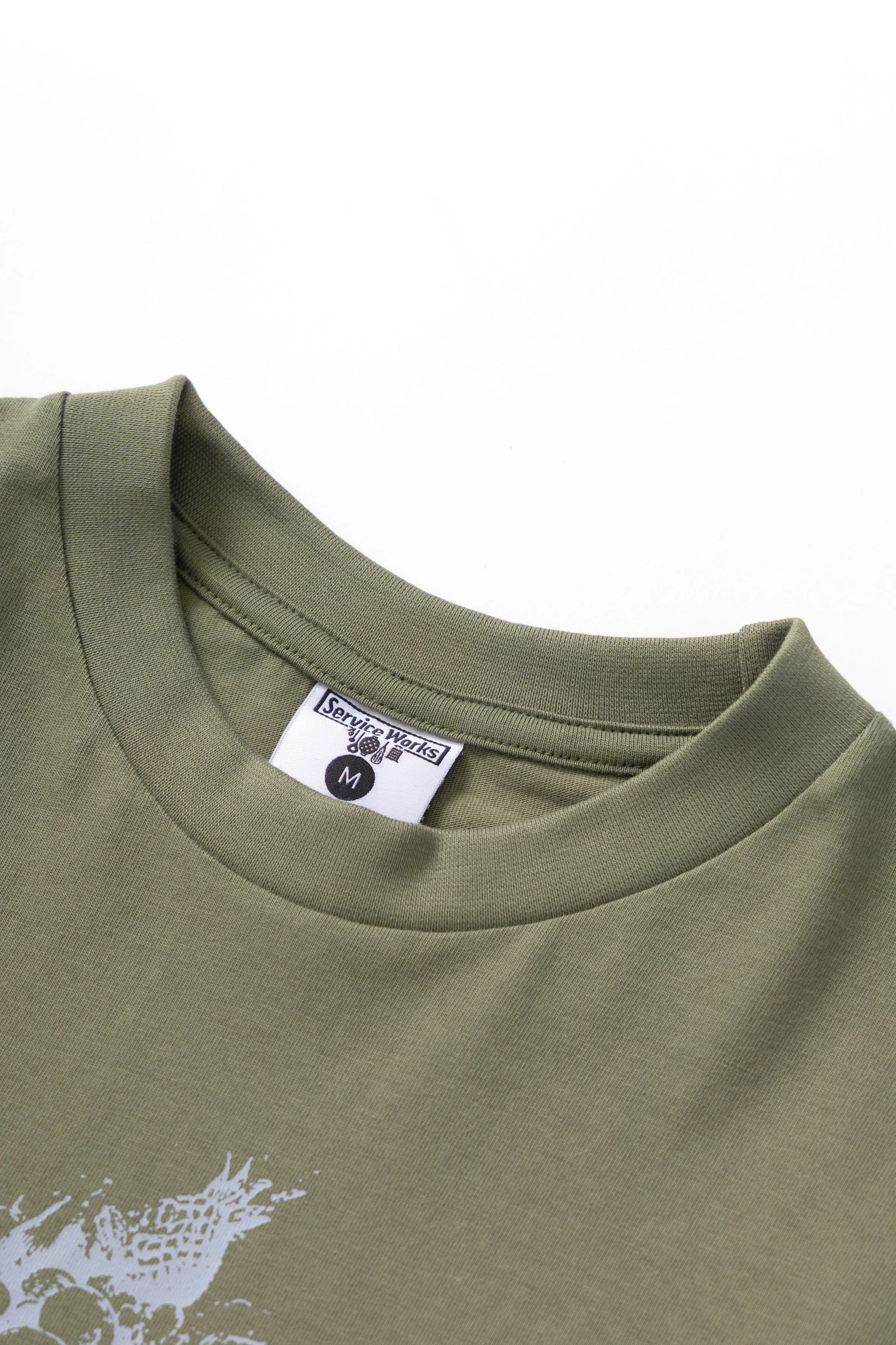Service Works - Fruit Bowl Tee - Olive - Image 5