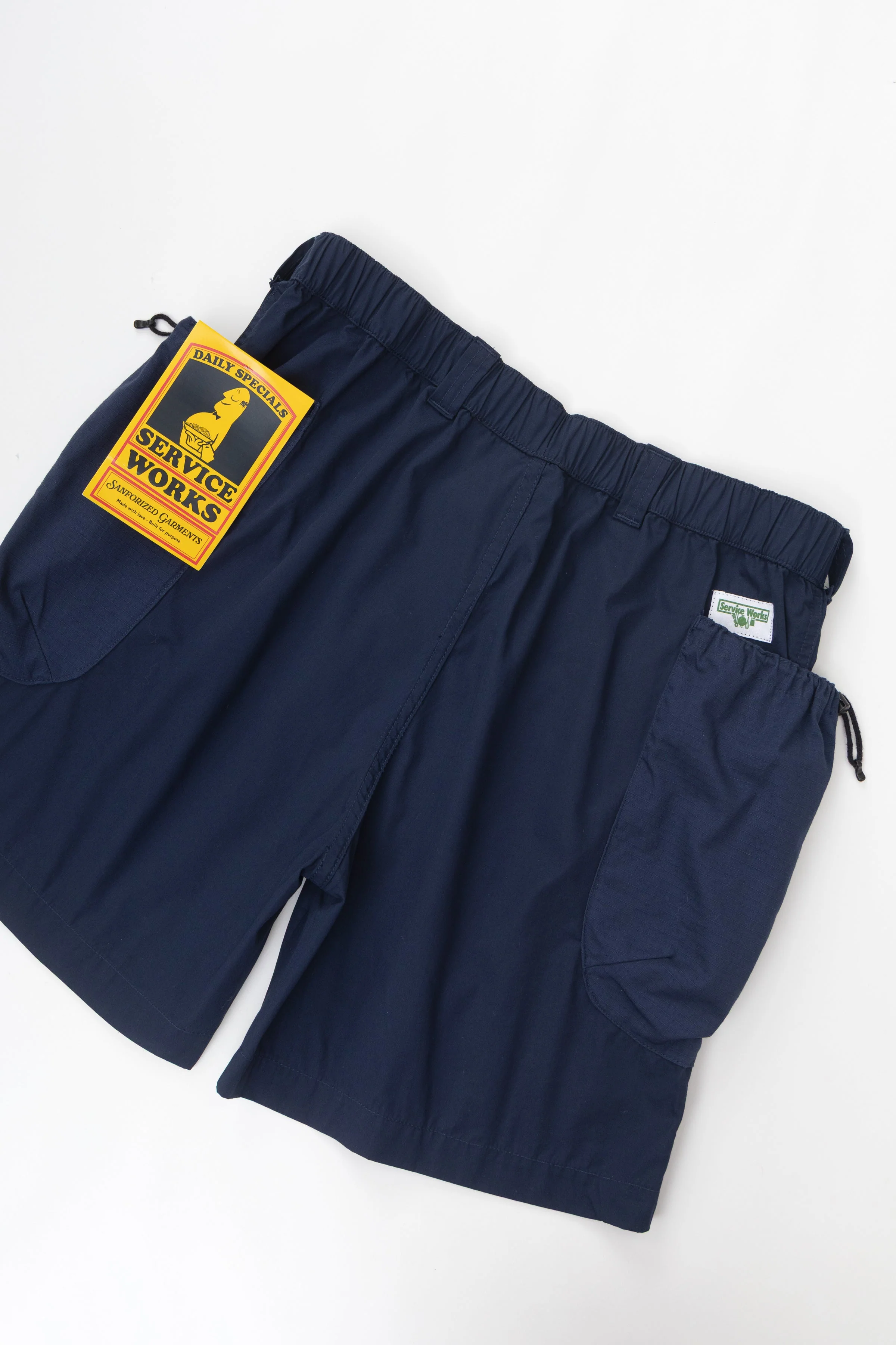 Service Works - Gardener Shorts - Navy - Image 6
