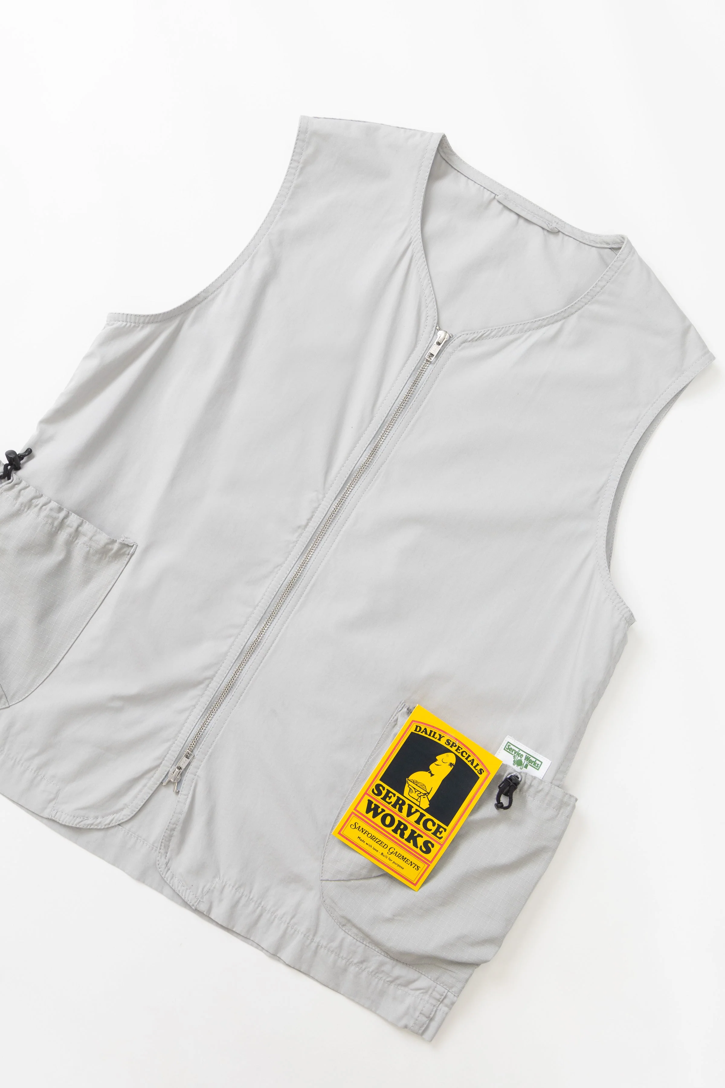 Service Works - Gardener Vest - Silver - Image 2
