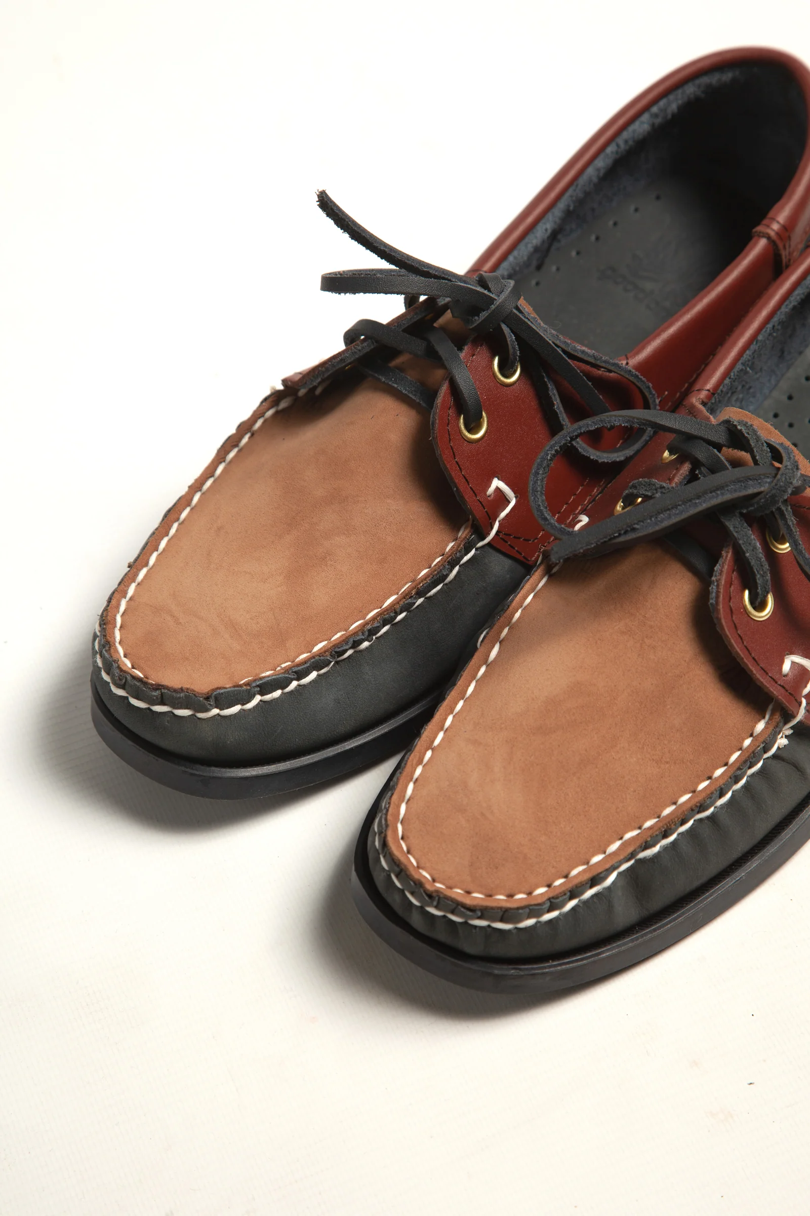 Goodcamp - Deck Loafer Shoes - Brown Multi - Image 3