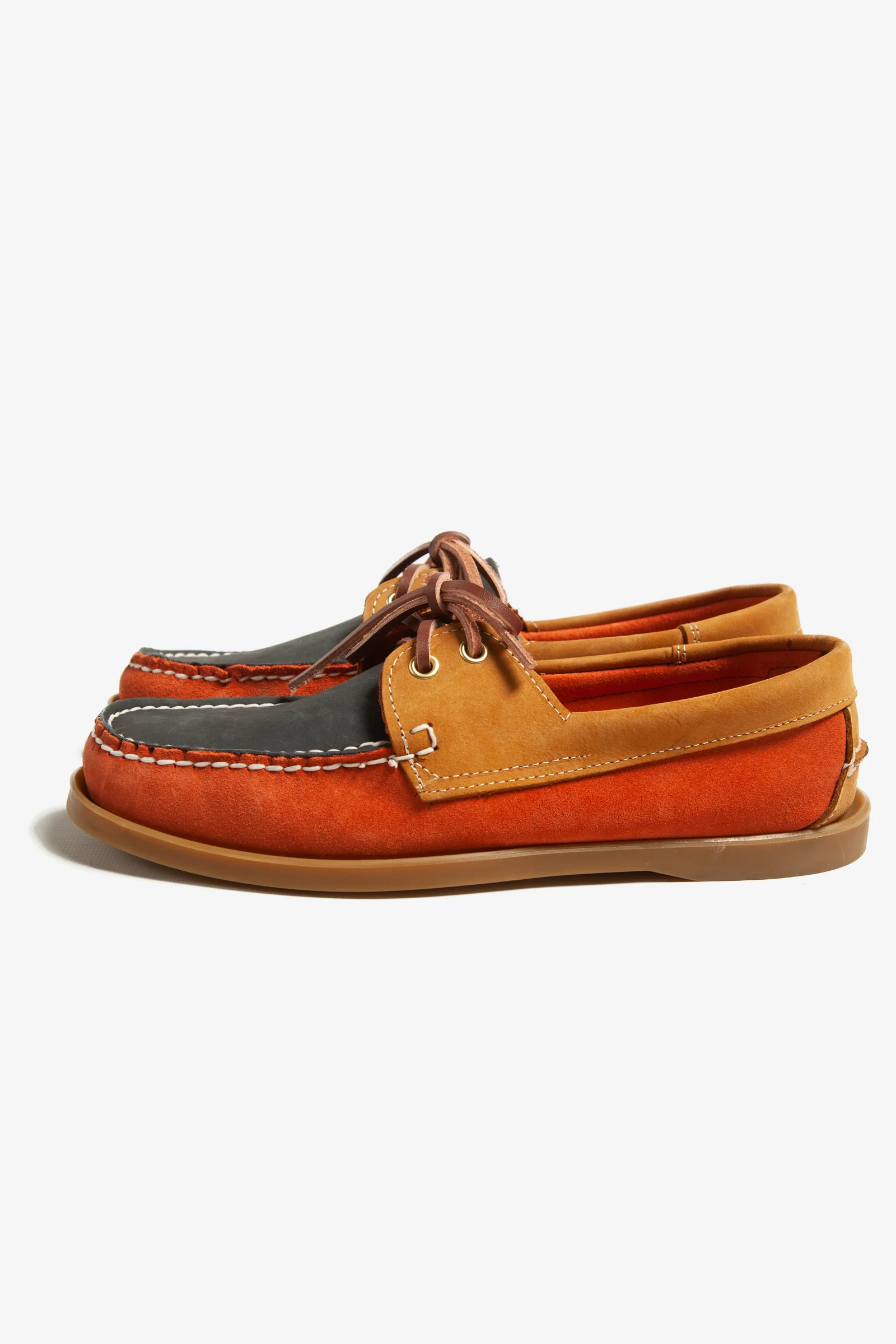 Goodcamp - Deck Loafer Shoes - Orange Multi - Image 2