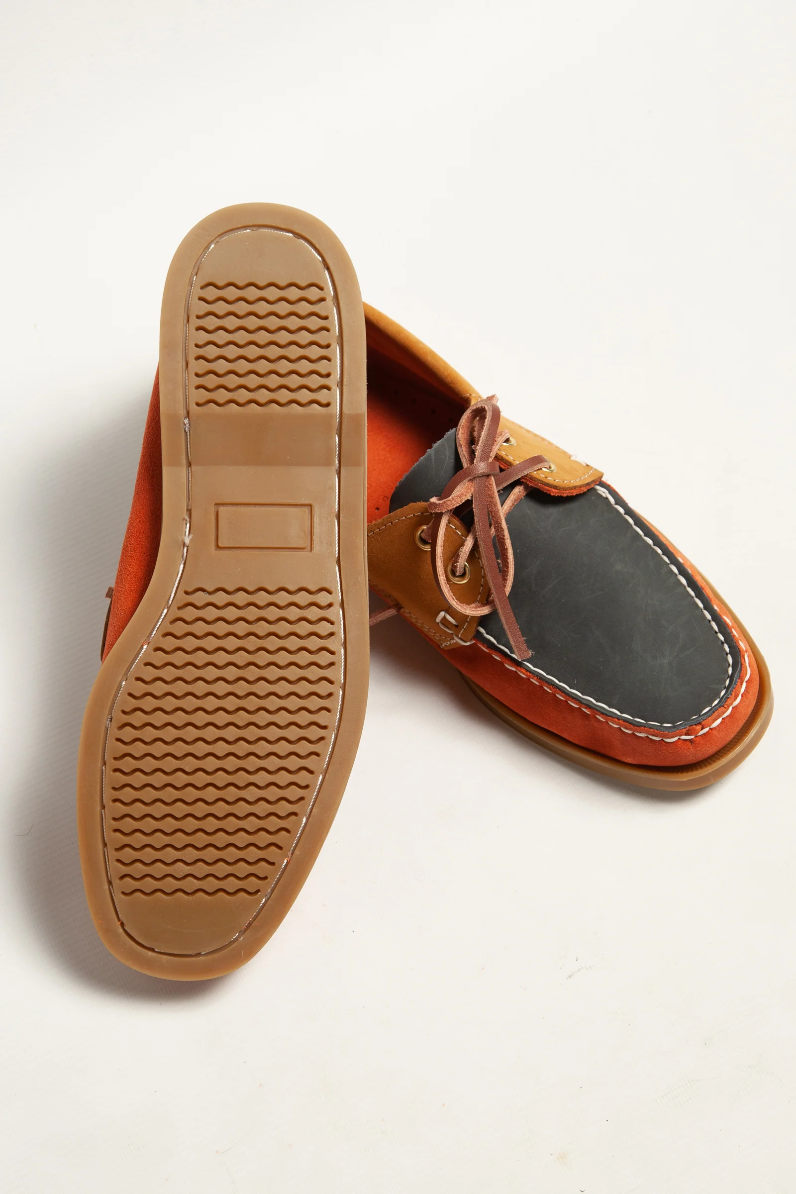 Goodcamp - Deck Loafer Shoes - Orange Multi - Image 6