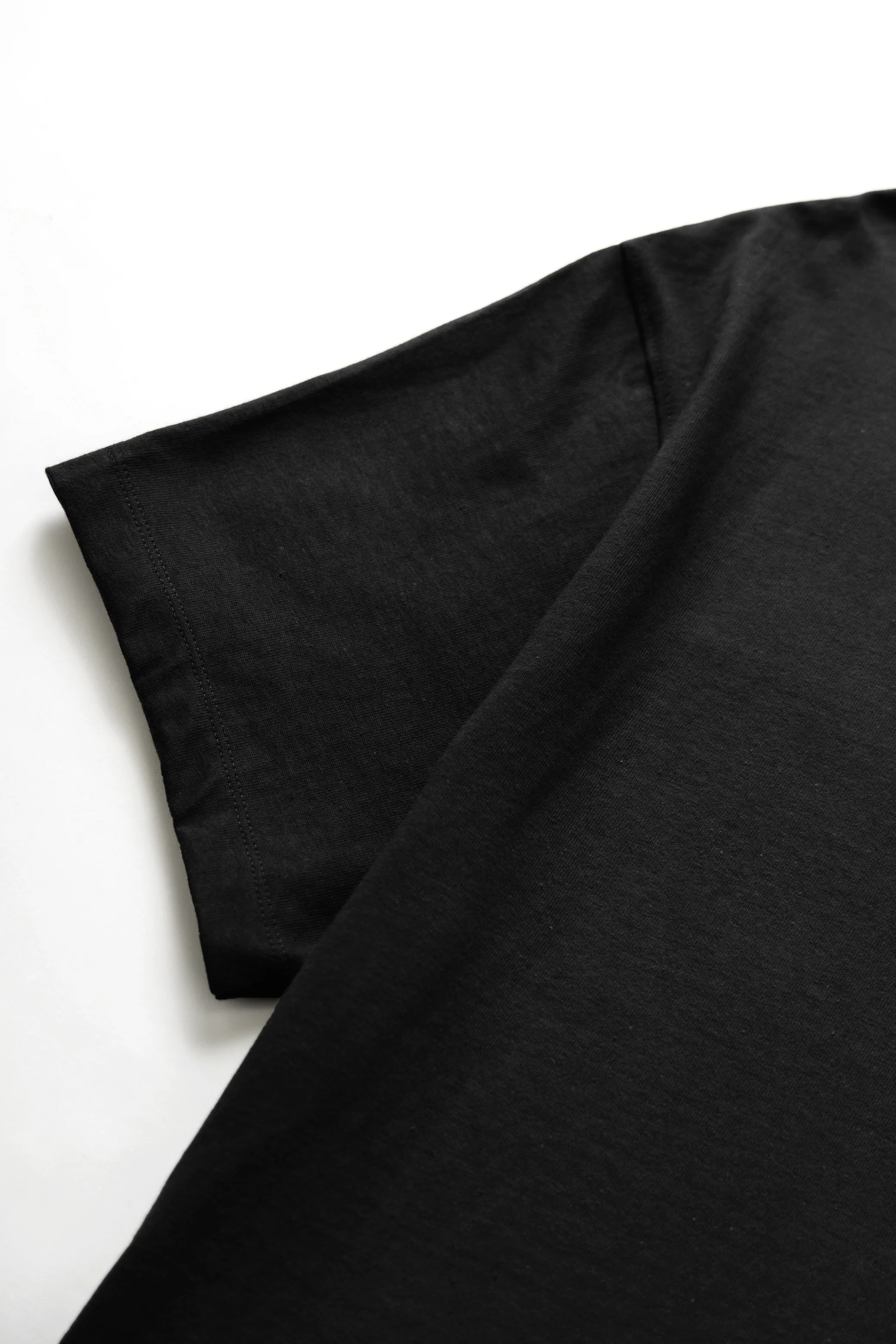 Hanes - Oversized Beefy-T 6oz T-Shirt - Black - Image 5