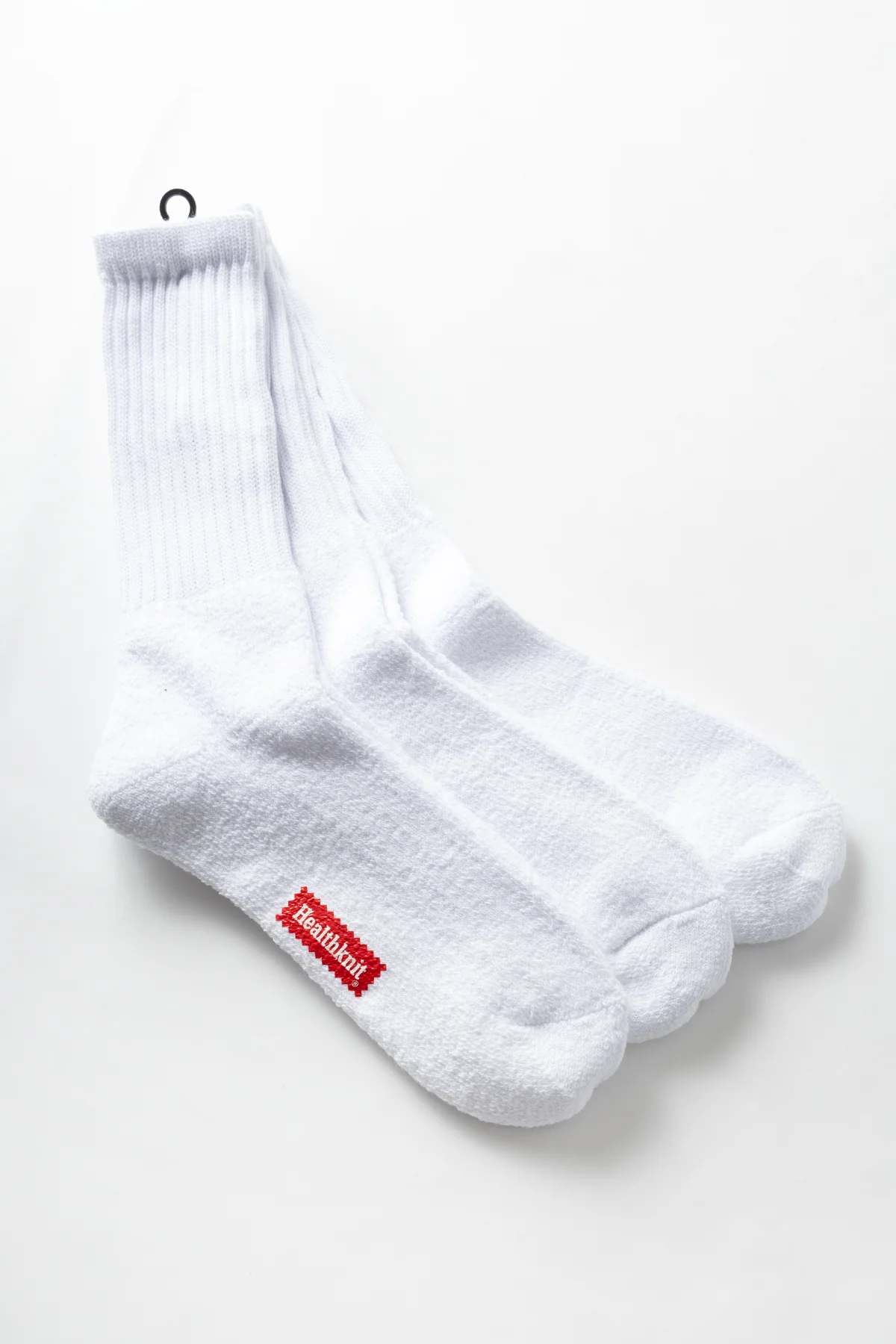 Healthknit - 3 Pack Crew Socks - White - Image 3