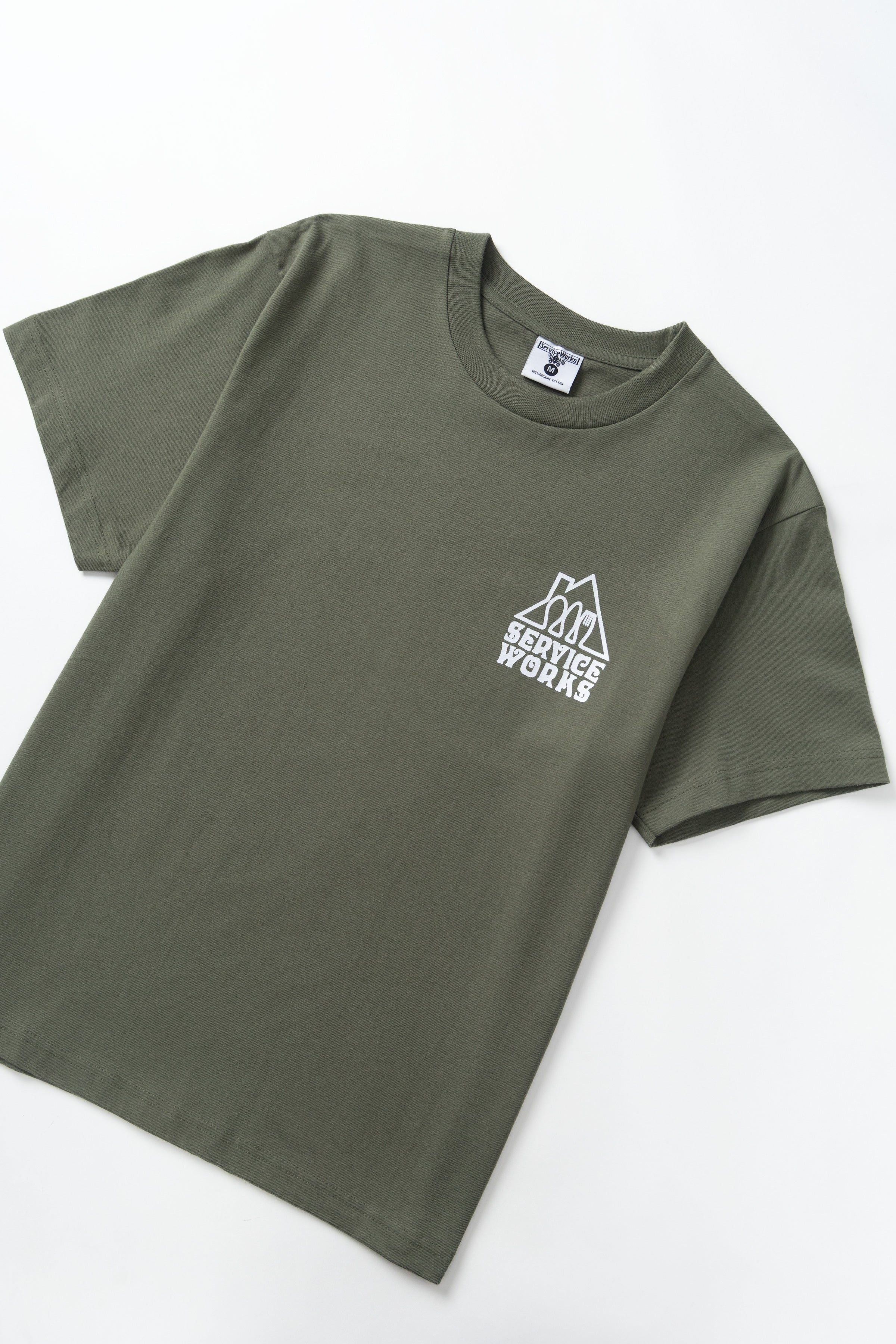 Service Works - Home Comforts Tee - Olive - Image 3