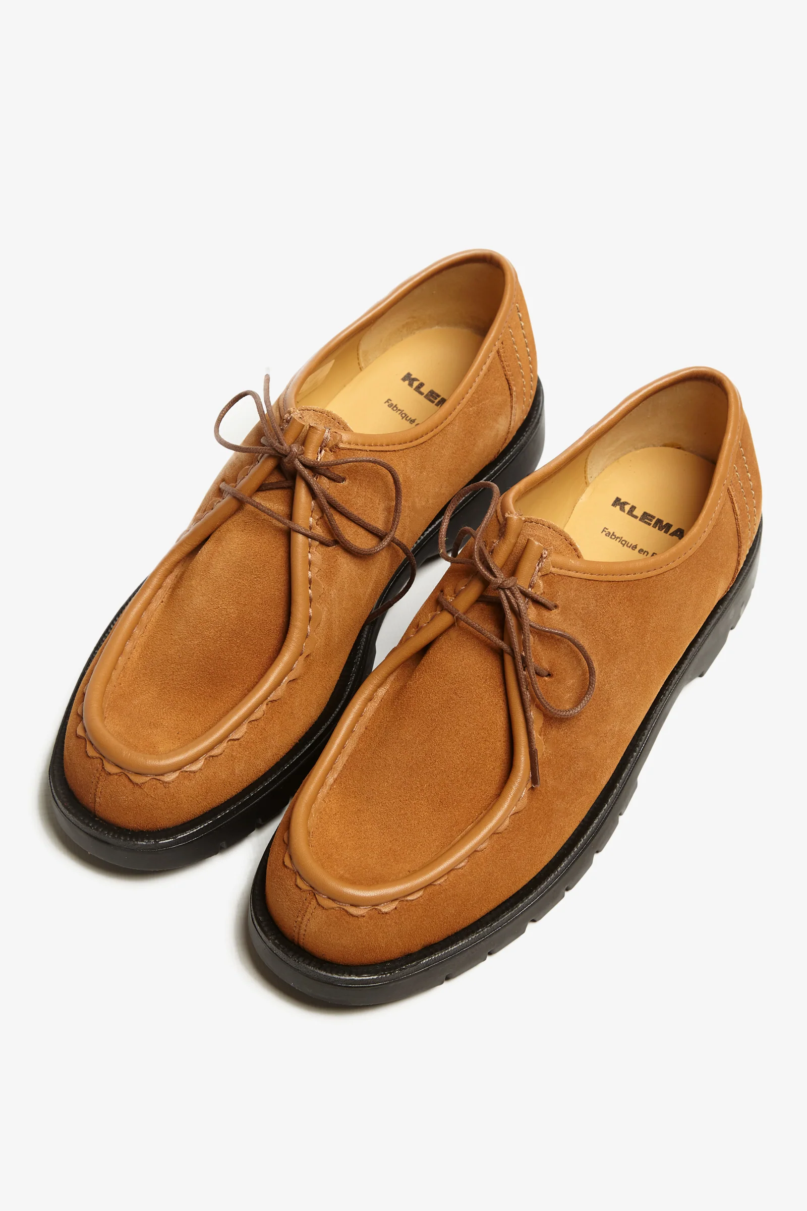 Kleman - Padror Moc Toe Shoe - Caramel Suede - Image 2