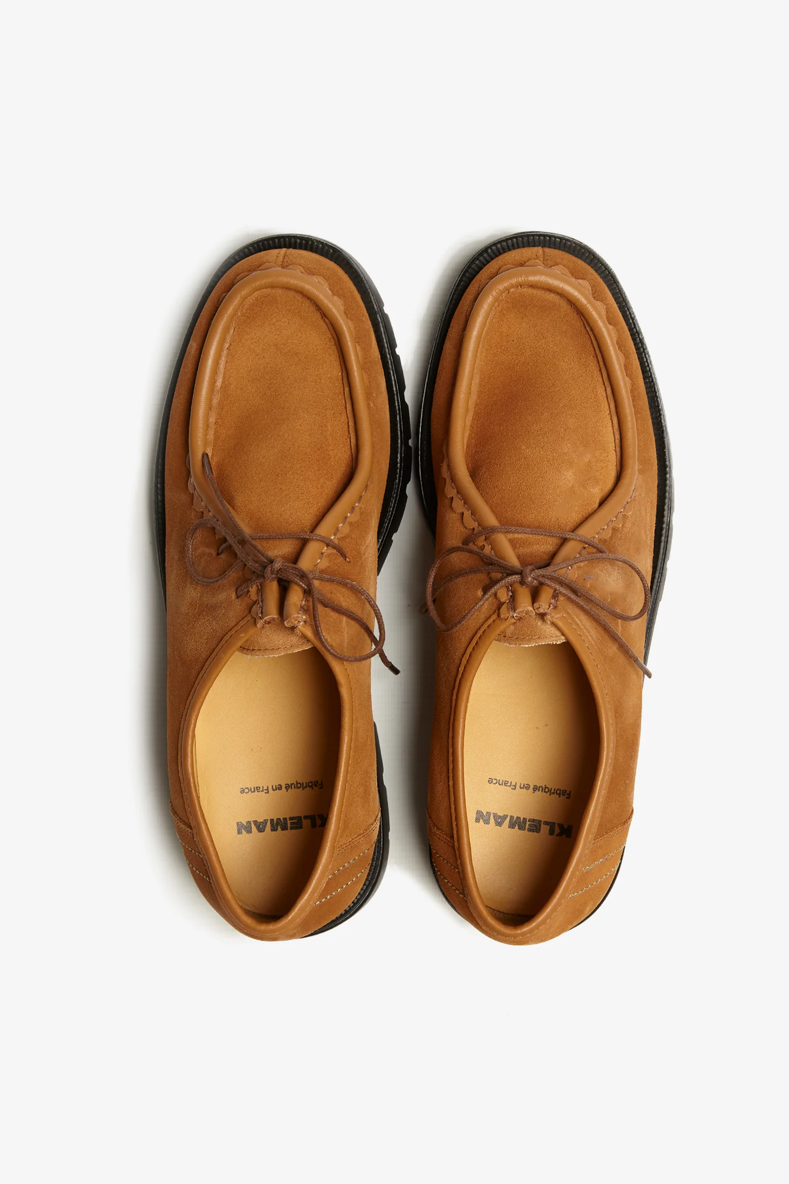 Kleman - Padror Moc Toe Shoe - Caramel Suede - Image 3
