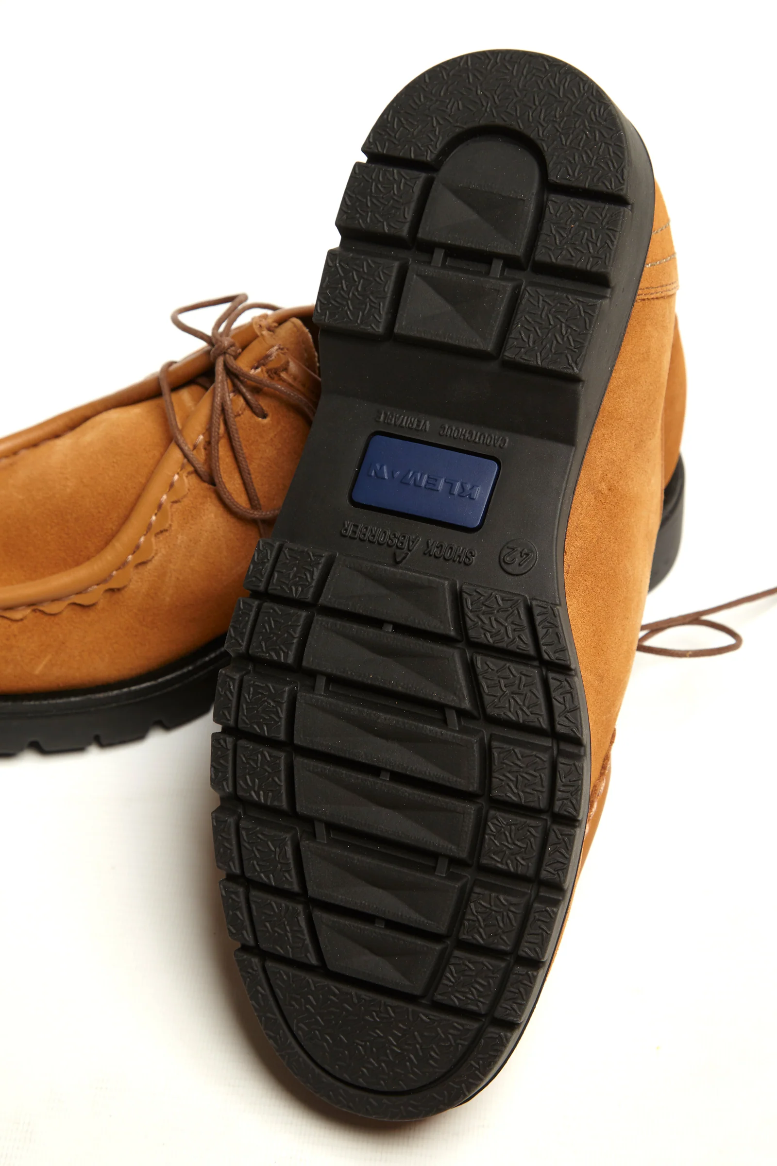 Kleman - Padror Moc Toe Shoe - Caramel Suede - Image 4