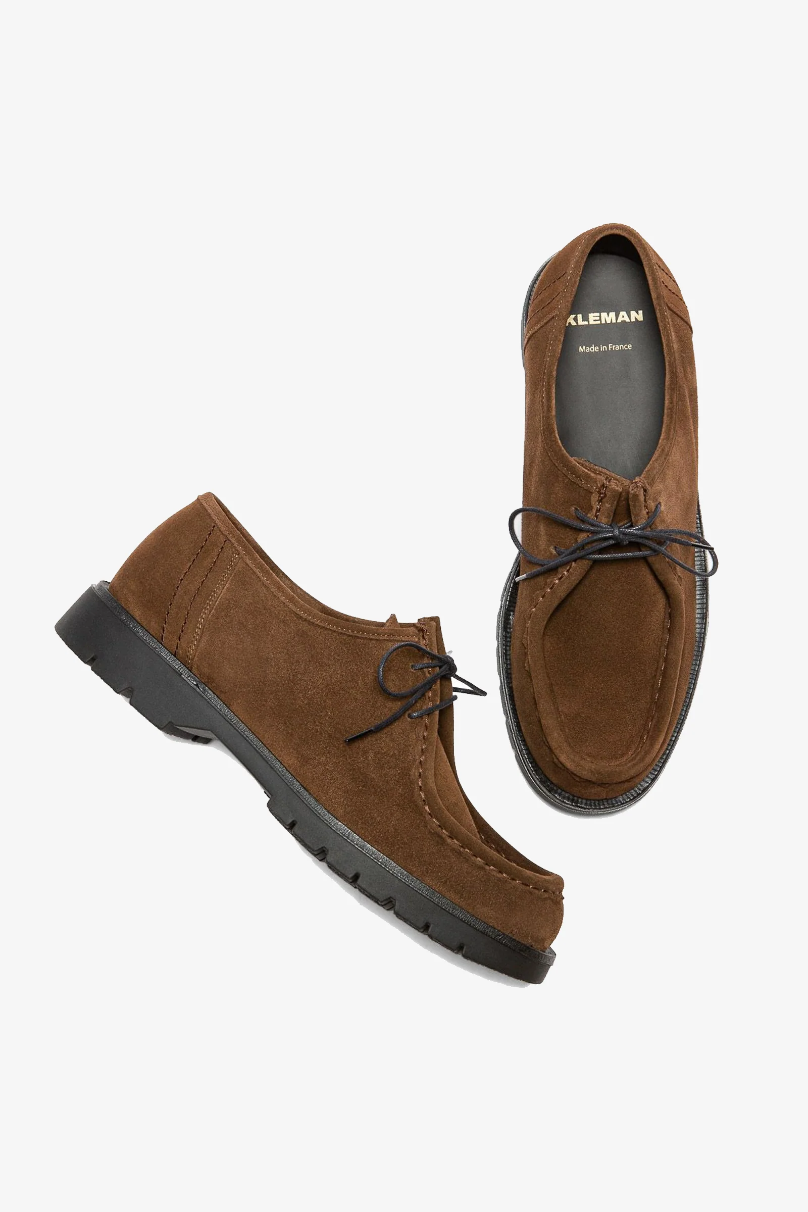 Kleman - Padror Moc Toe Shoe - Chocolat Suede - Image 3