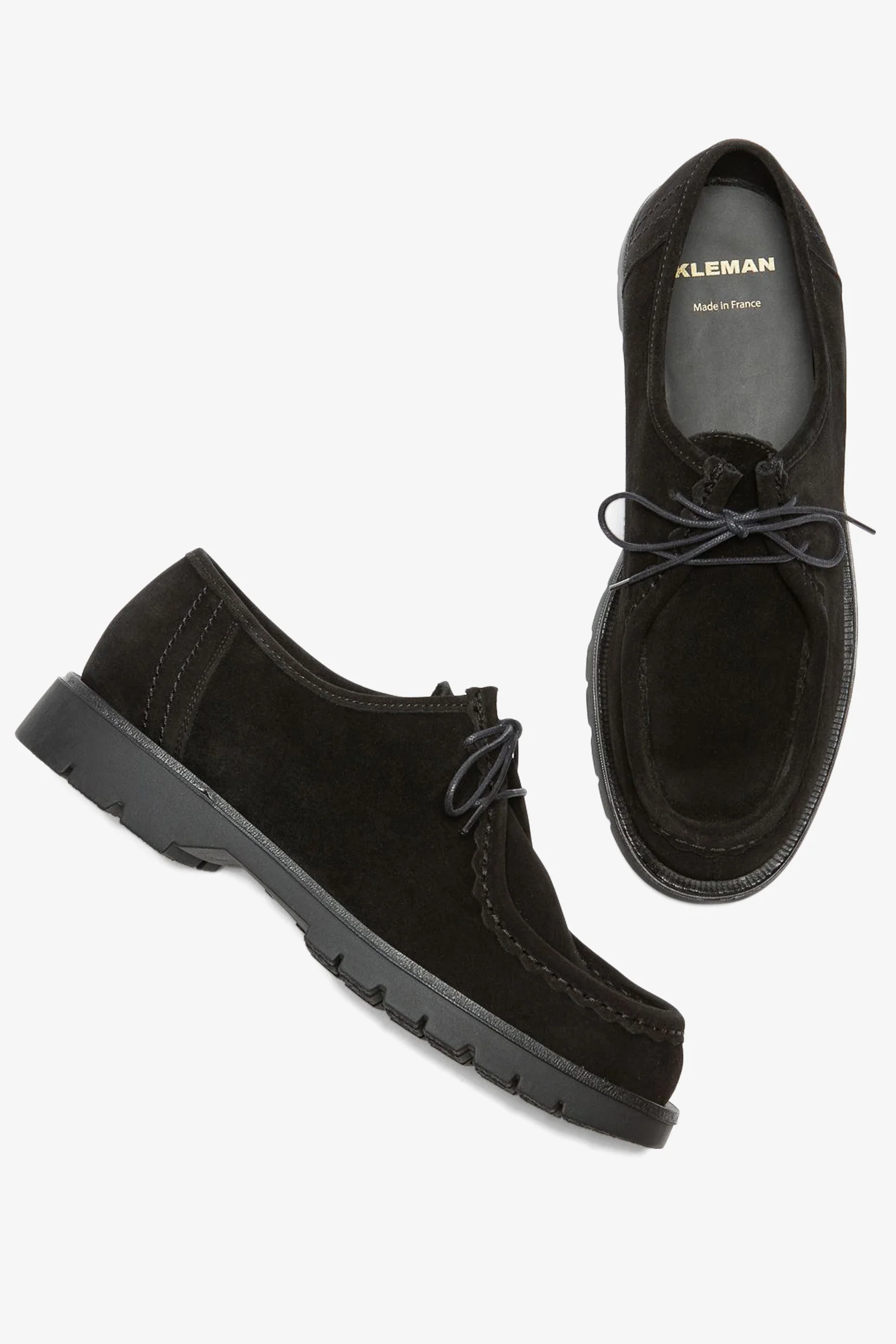 Kleman - Padror Moc Toe Shoe - Noir Suede - Image 2