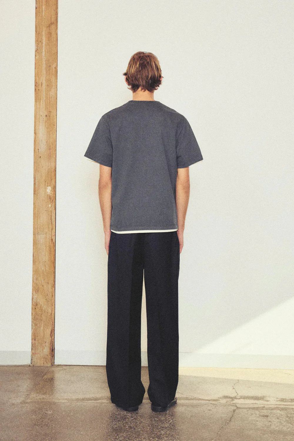 Larriet - Fort Npn Tee - Used Black - Image 3