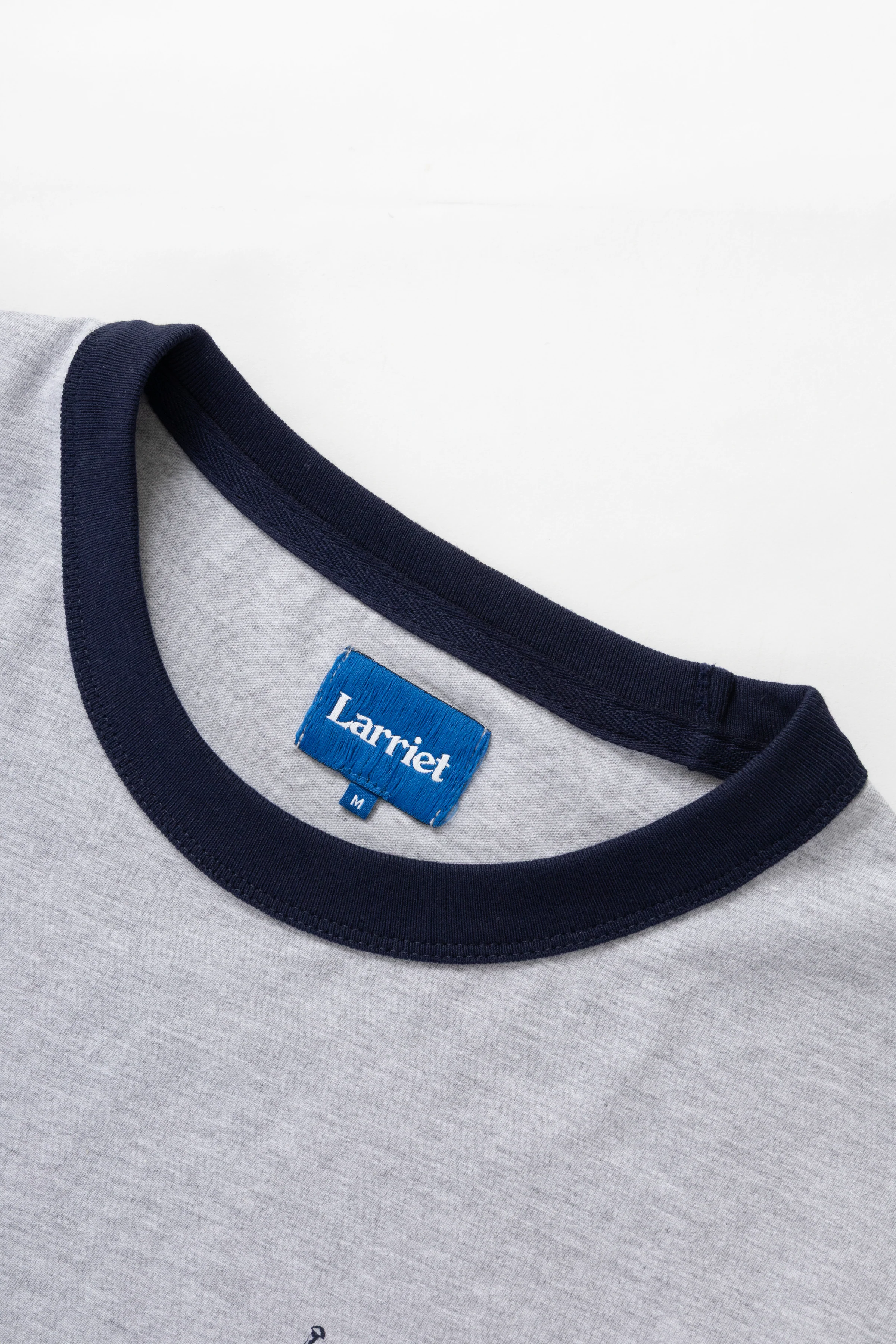 Larriet - Hardware Tee - Grey Marl - Image 4