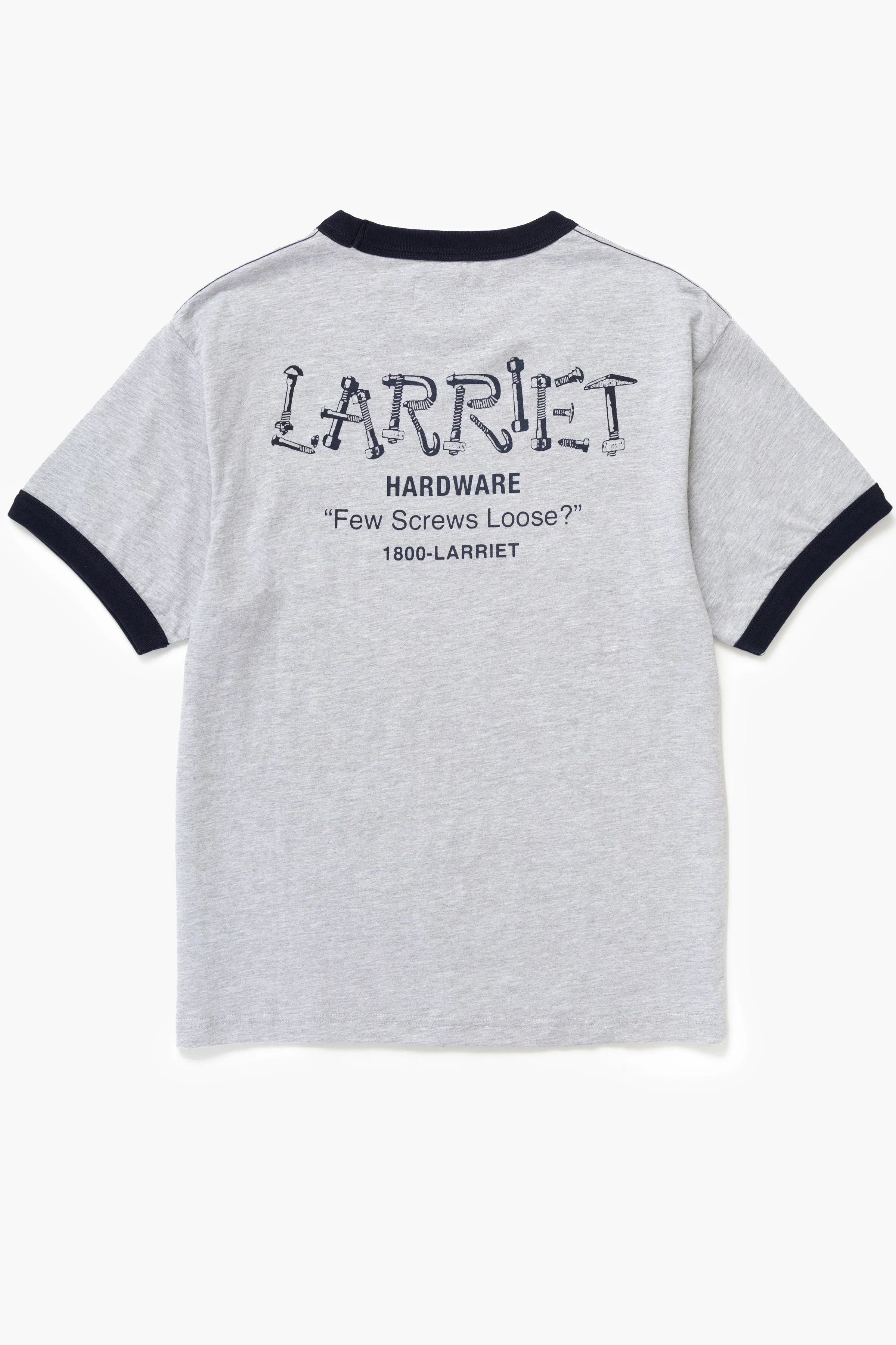 Larriet - Hardware Tee - Grey Marl - Image 6