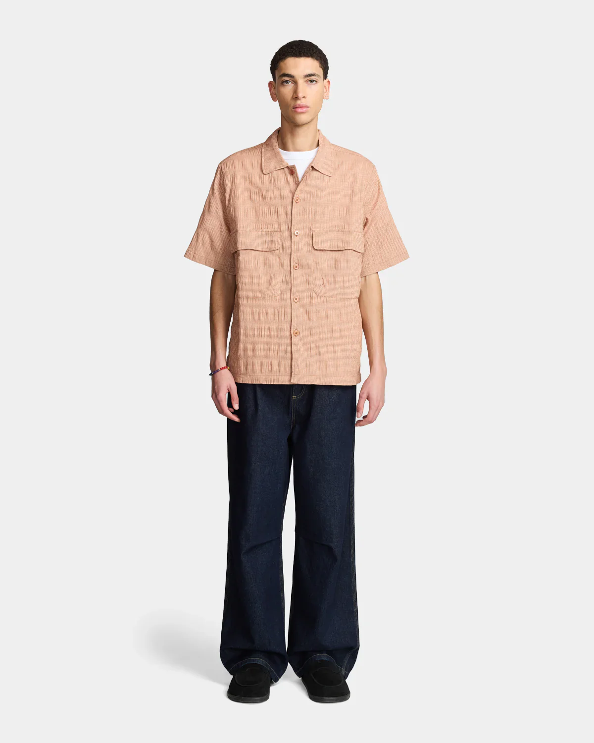 Larriet - Kendalls Short Sleeve Shirt - Clay Plaid - Image 8