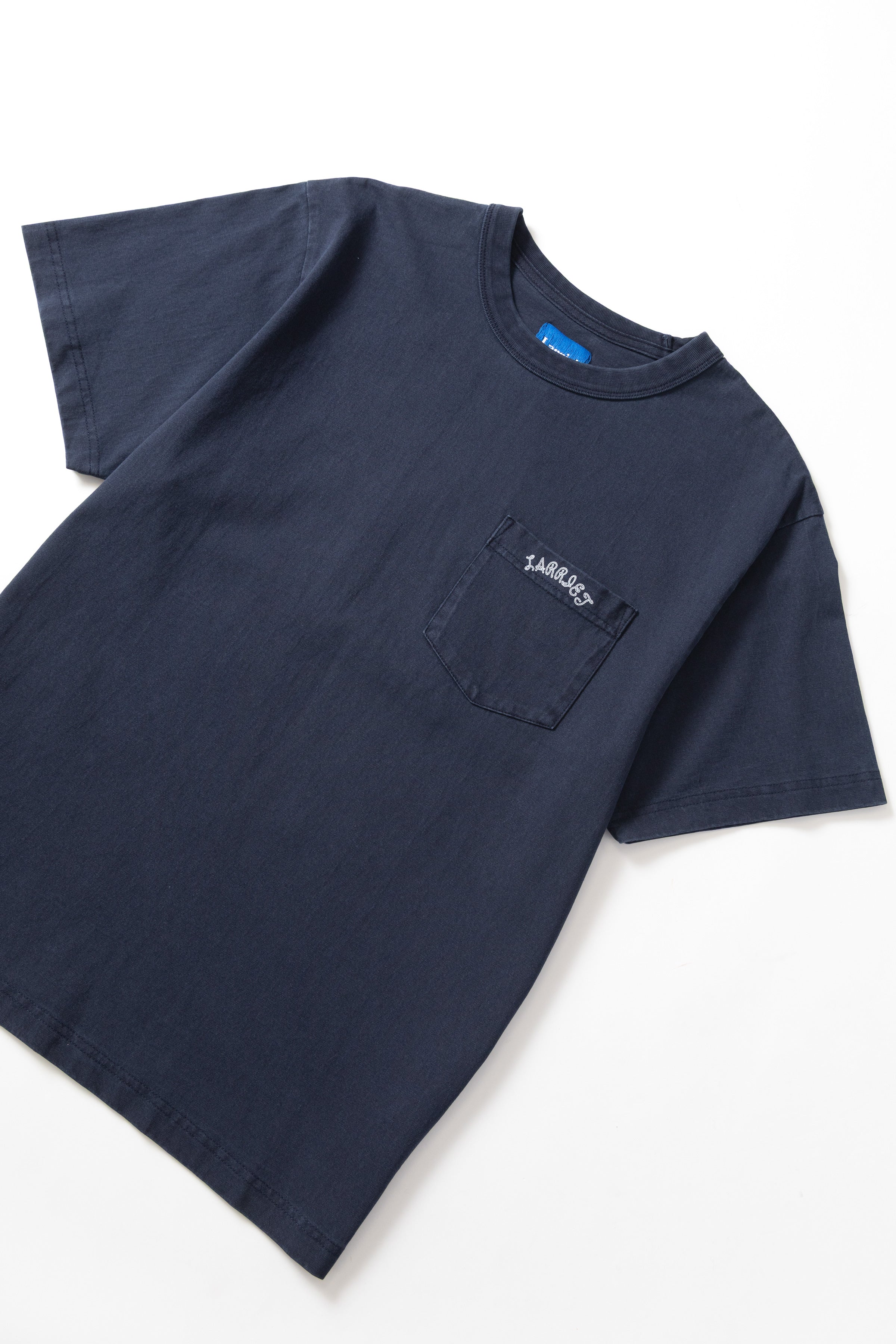 Larriet - Lasso Pocket Tee - Used Navy - Image 4