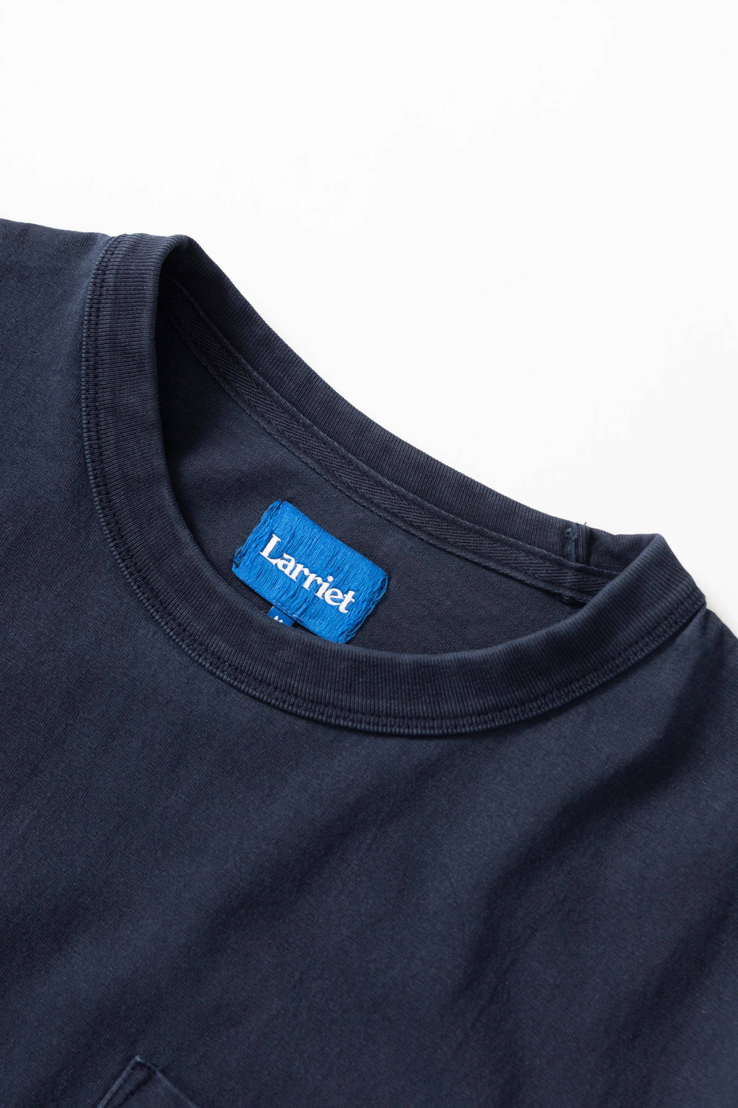 Larriet - Lasso Pocket Tee - Used Navy - Image 8