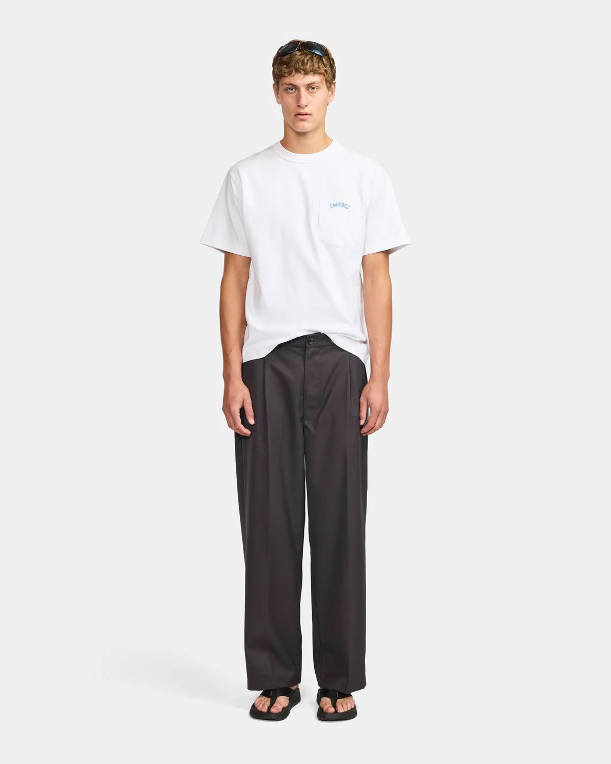 Larriet - Lasso Pocket Tee - White - Image 2