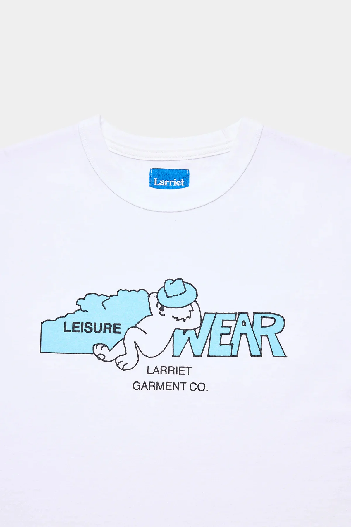 Larriet - Leisure Tee - White - Image 2