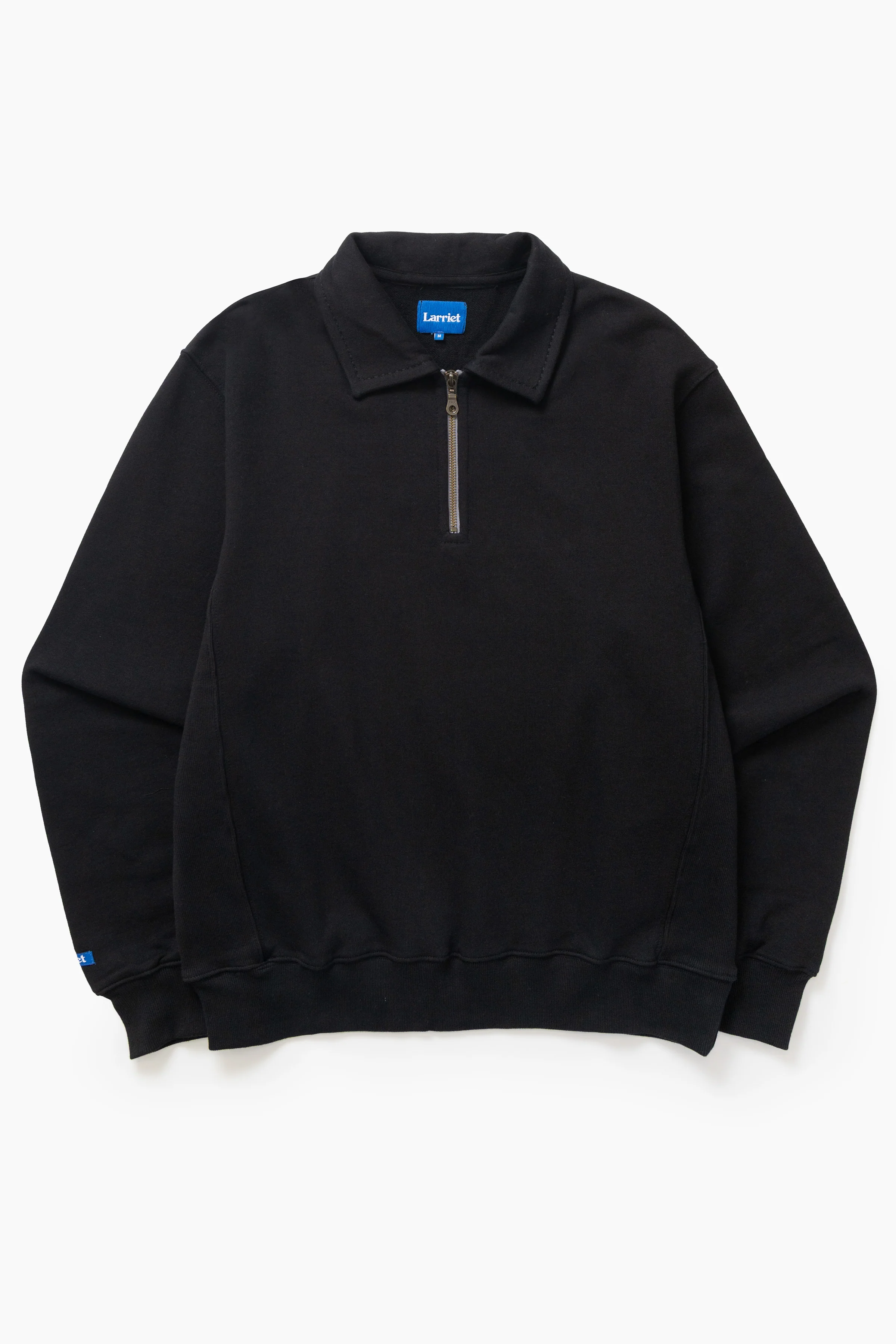 Larriet - Maus 1/4 Zip Fleece - Black
