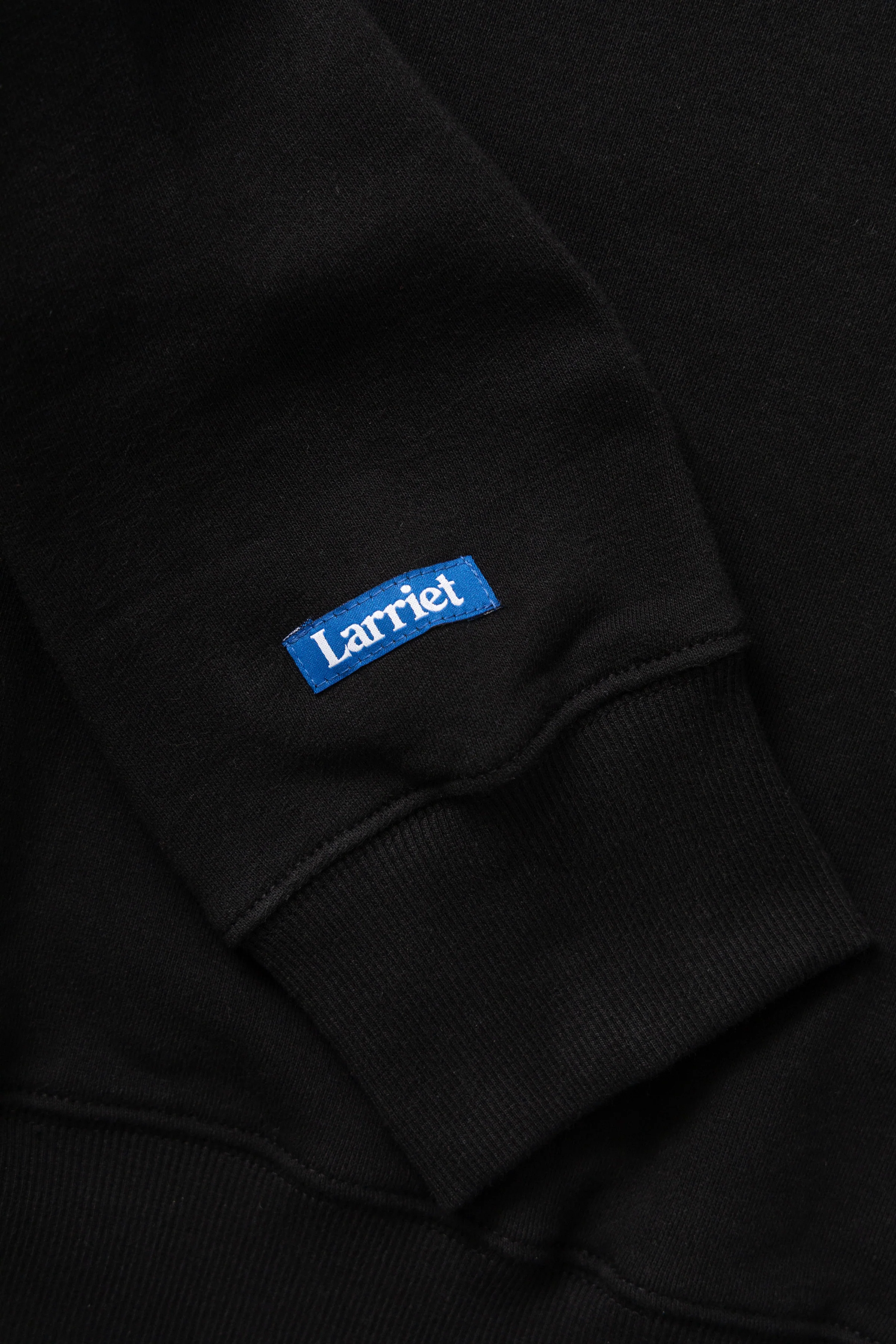 Larriet - Maus 1/4 Zip Fleece - Black - Image 4