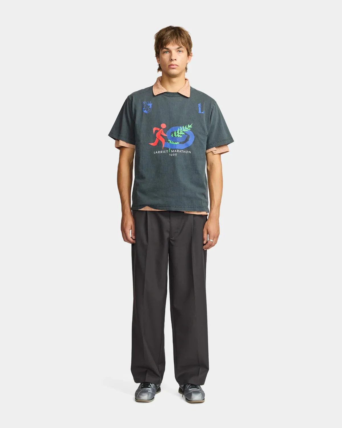 Larriet - Skelton Tee - Used Black - Image 8