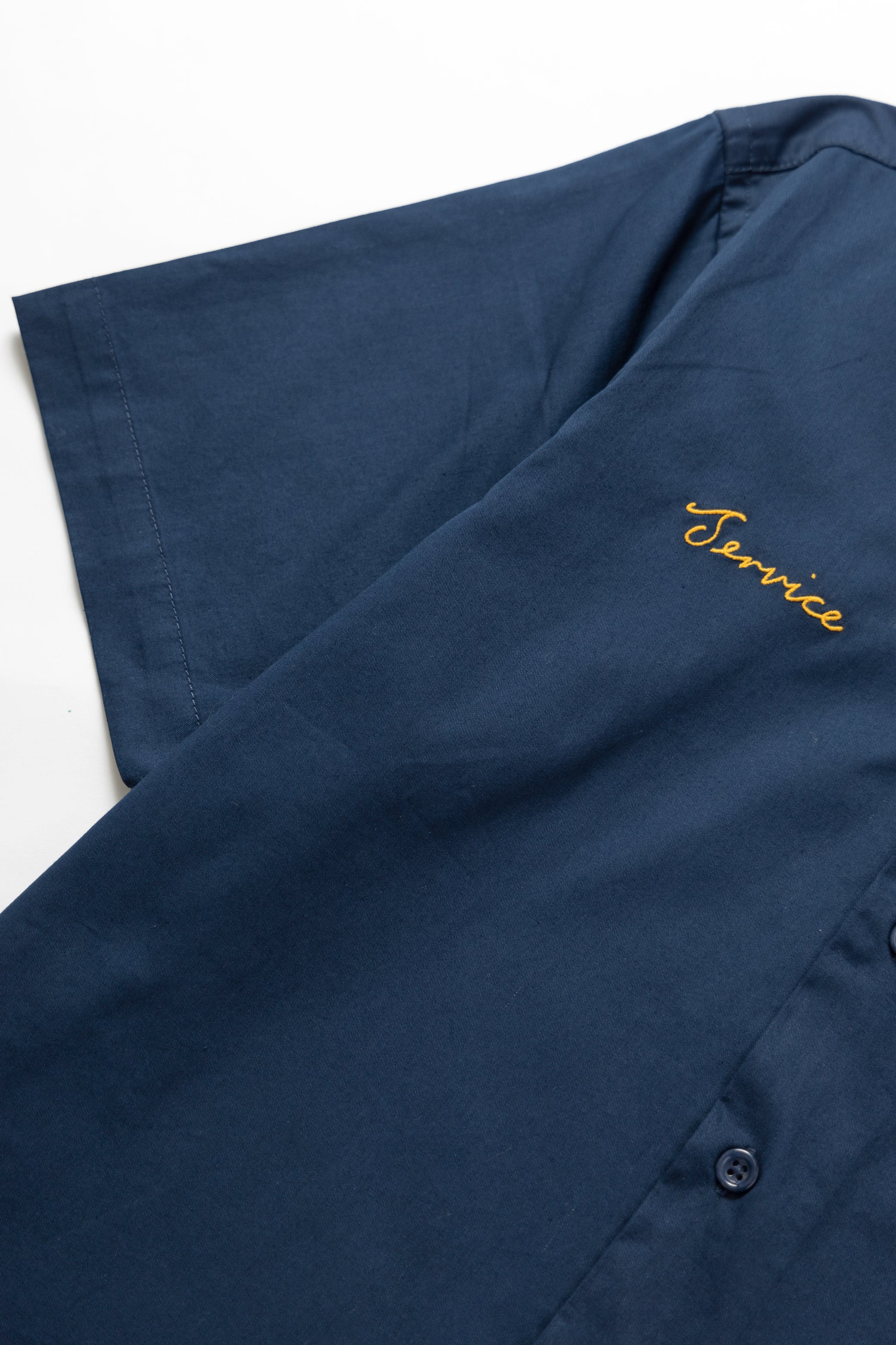 Service Works - Light Twill Necessities Short Sleeve Shirt - Navy - Image 4