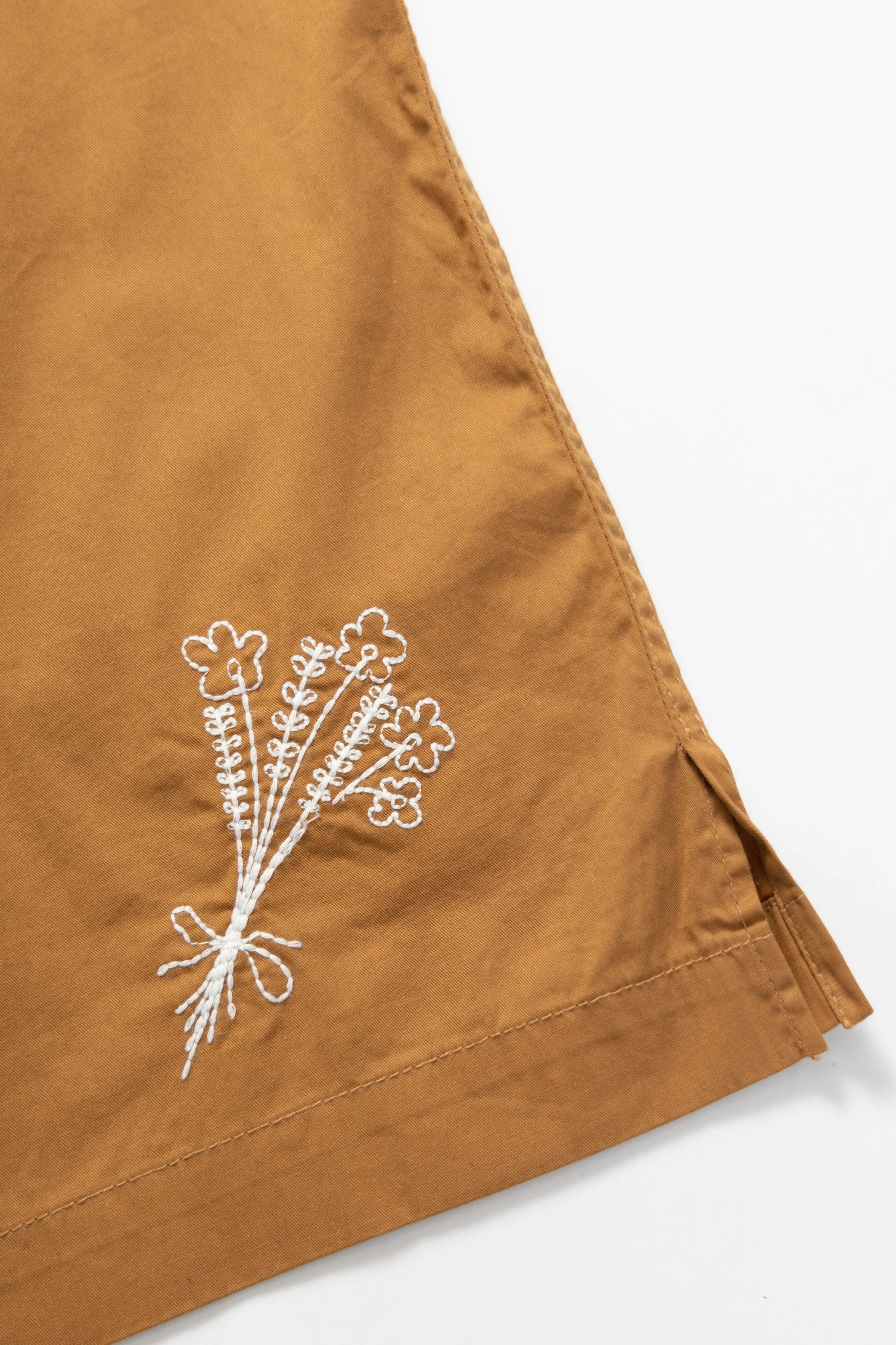 Service Works - Light Twill Picnic Short Sleeve Shirt - Burnt Sugar - Image 3