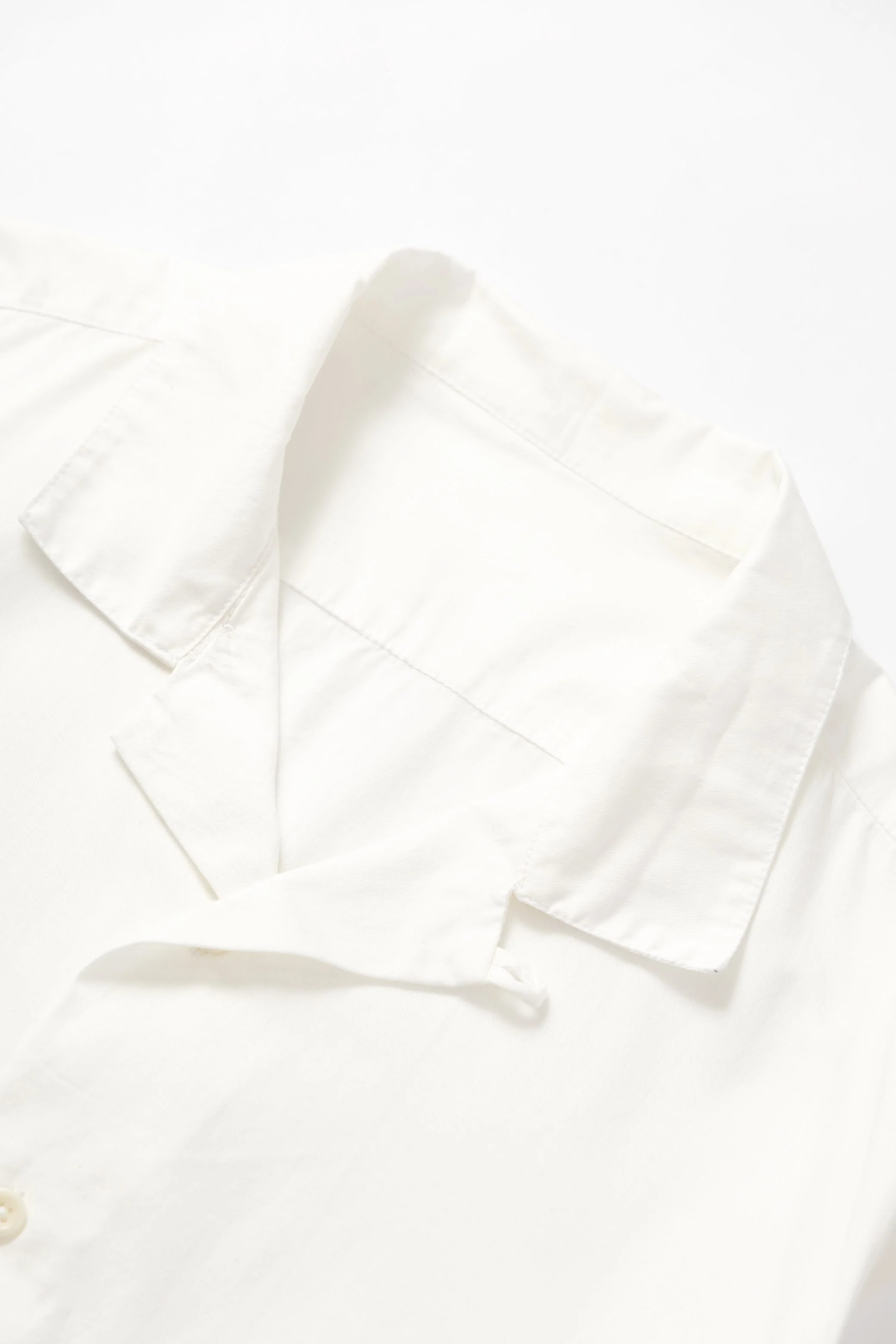 Service Works - Light Twill Picnic Short Sleeve Shirt - Off White - Image 5