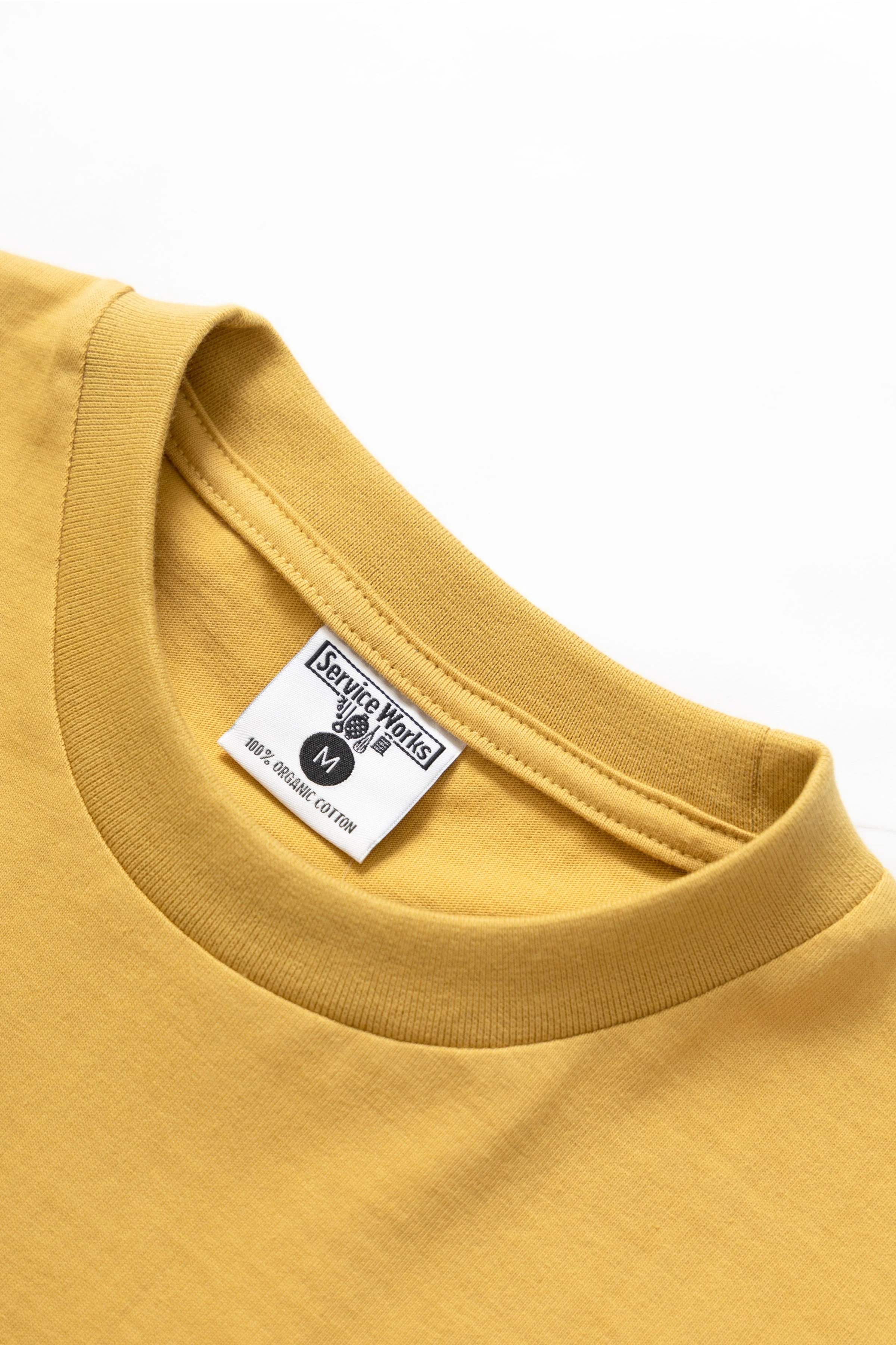 Service Works - Maintainence Tee - Mustard - Image 4