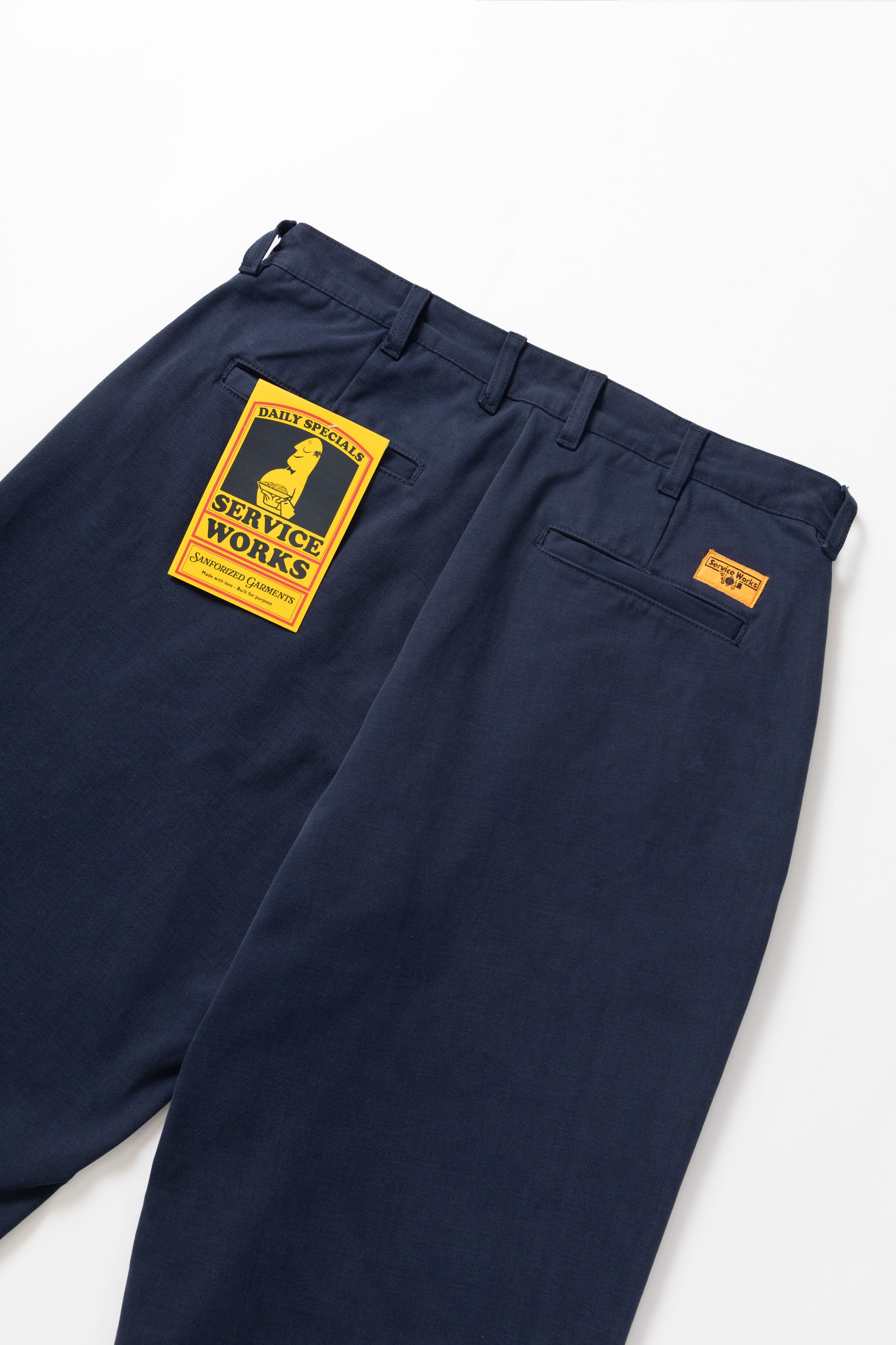 Service Works - Moleskin Part Timer Pant - Dark Navy - Image 5