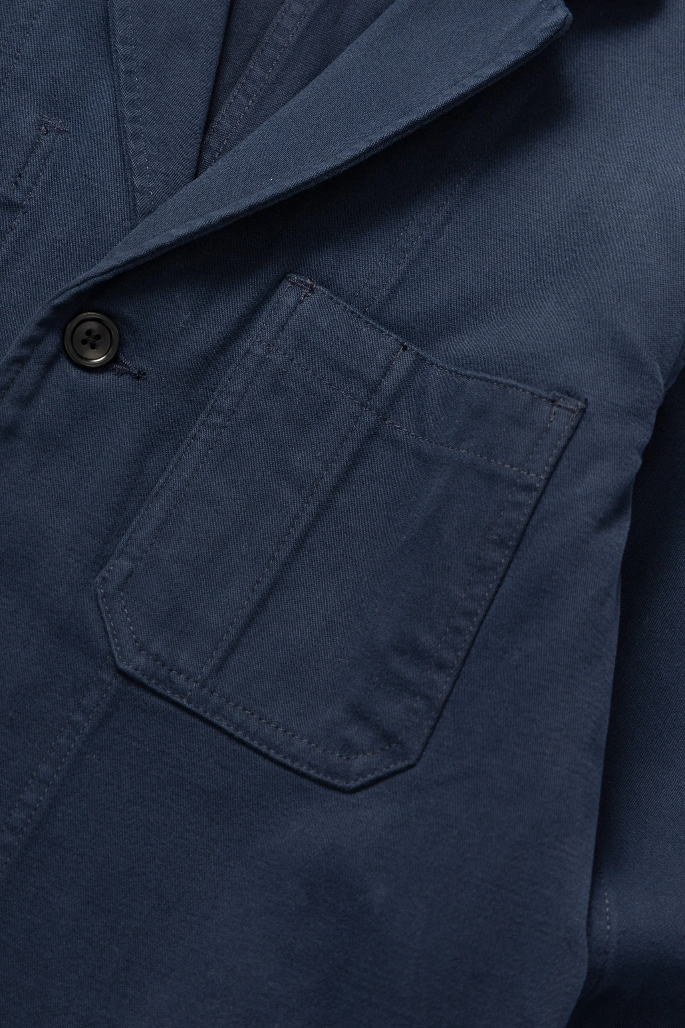 Service Works - Moleskin Server Suit Jacket - Dark Navy - Image 4
