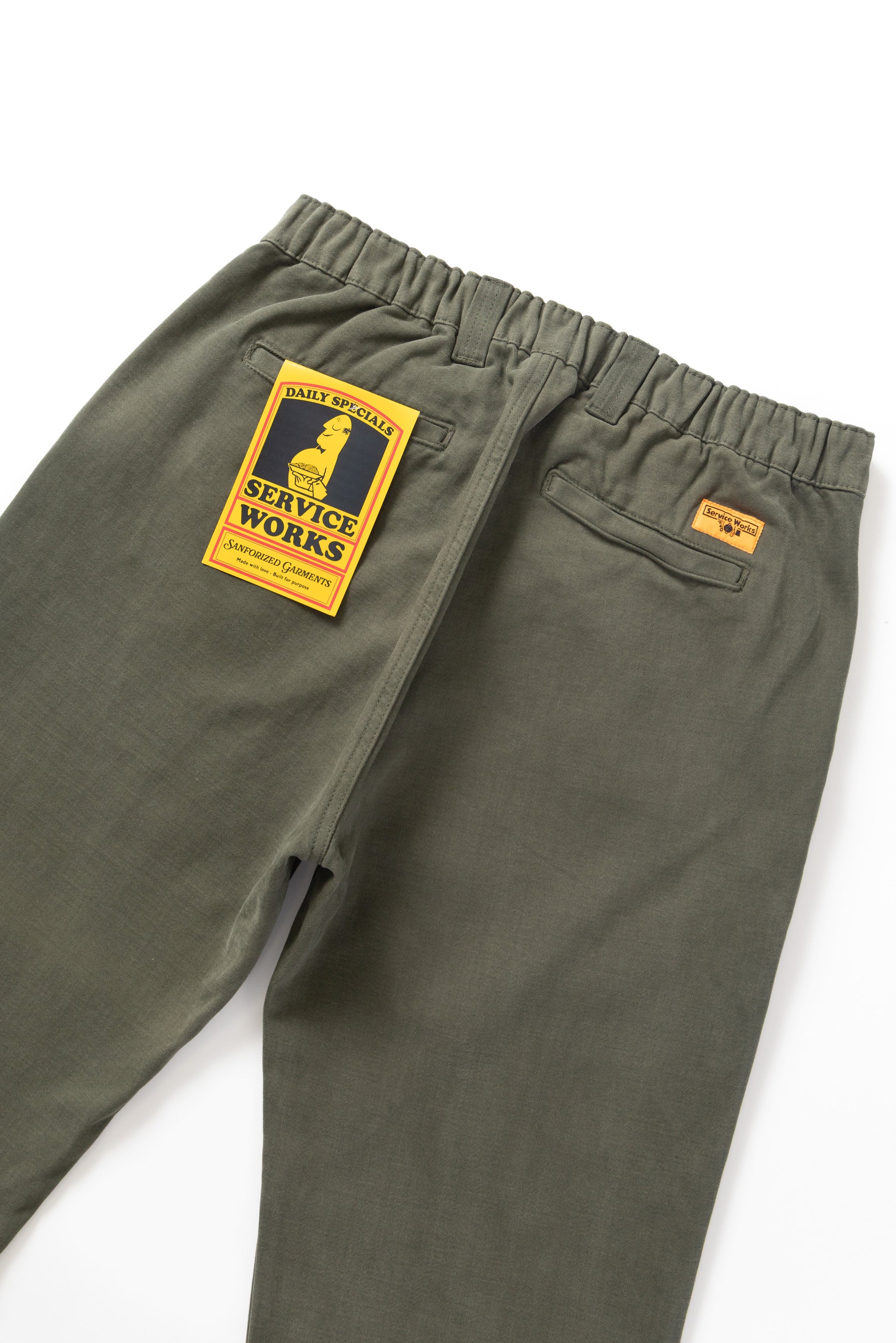 Service Works - Moleskin Waiters Pant - Moss - Image 5